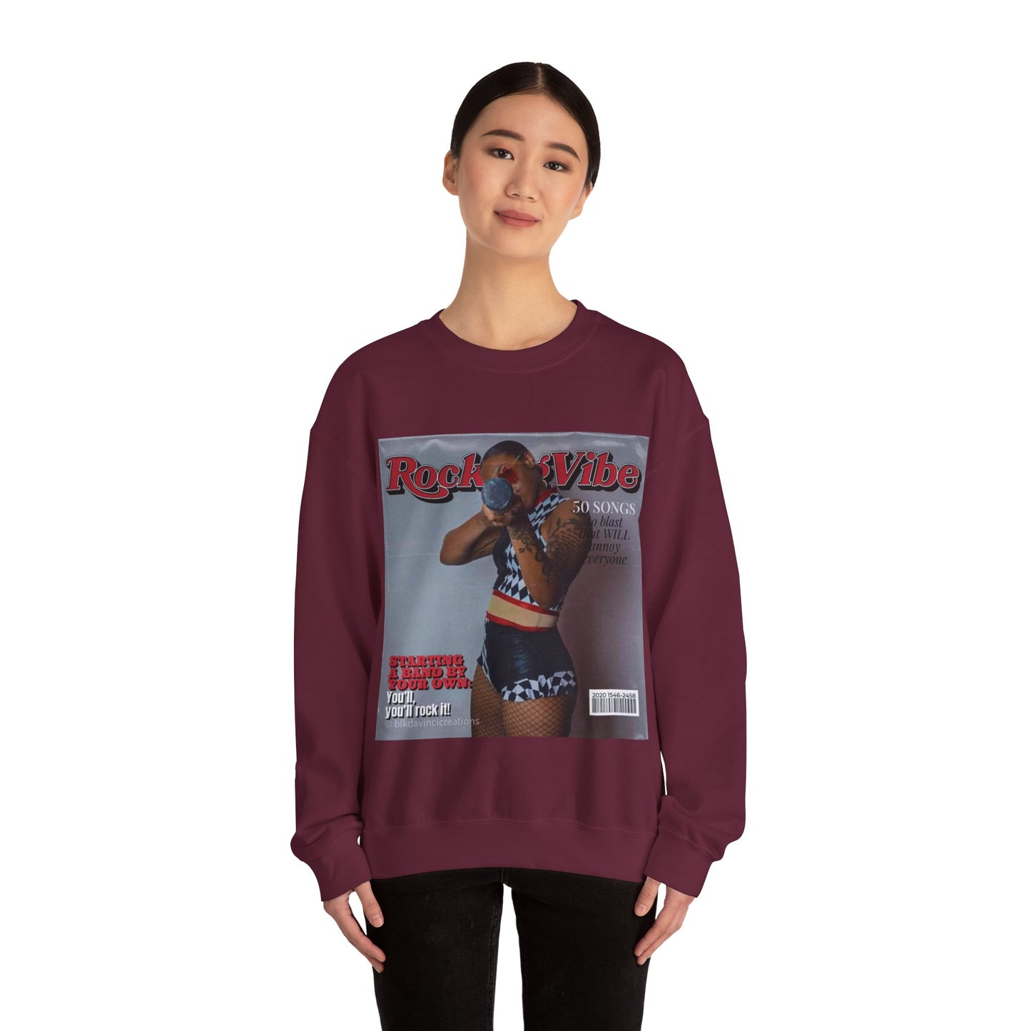 Red Magazine Sweatshirt