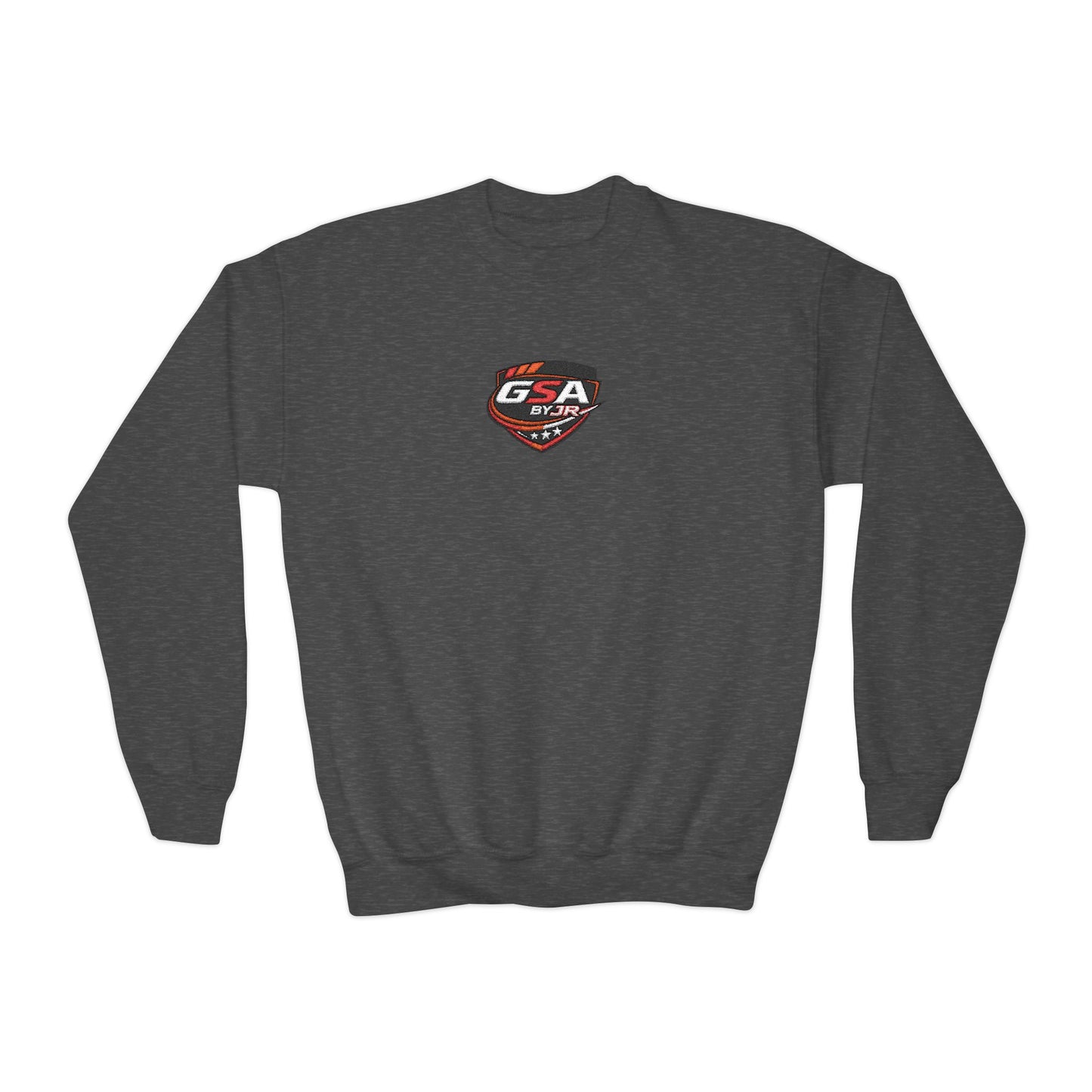 GSA BY JR Youth Crewneck Sweatshirt - Embroidered