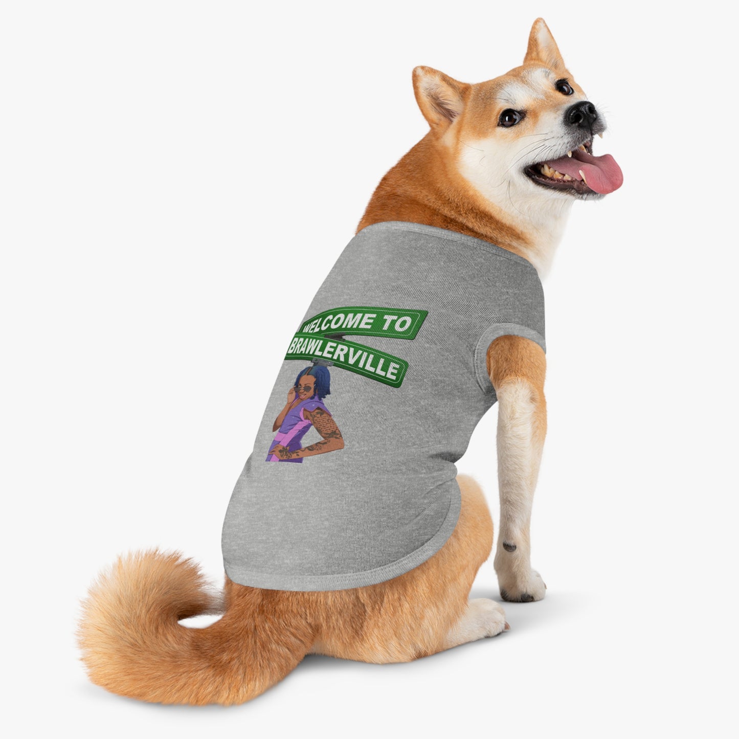 Brawlerville Pet Tank Tops