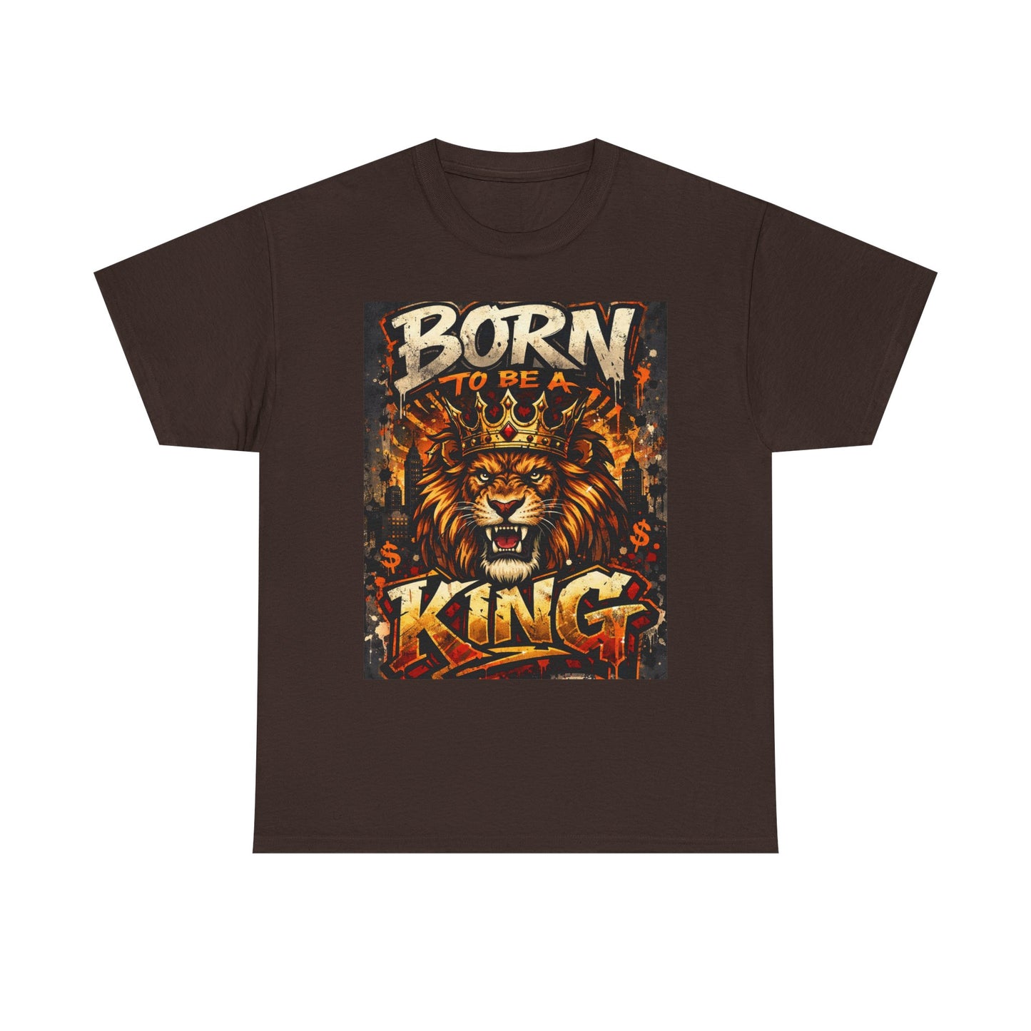 GSA BY JR Men's ' Born to Be a King Tee