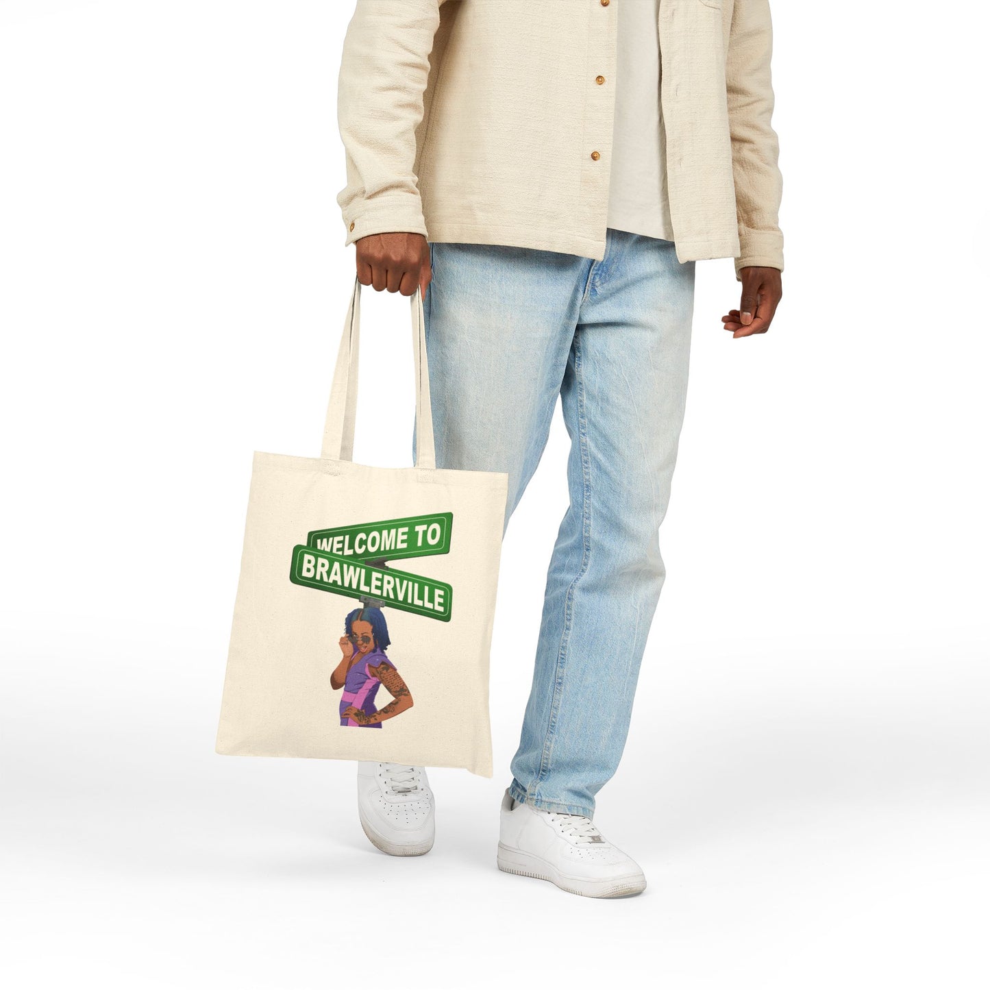 Britany Kay ' Welcome to Brawlerville Tote Bag