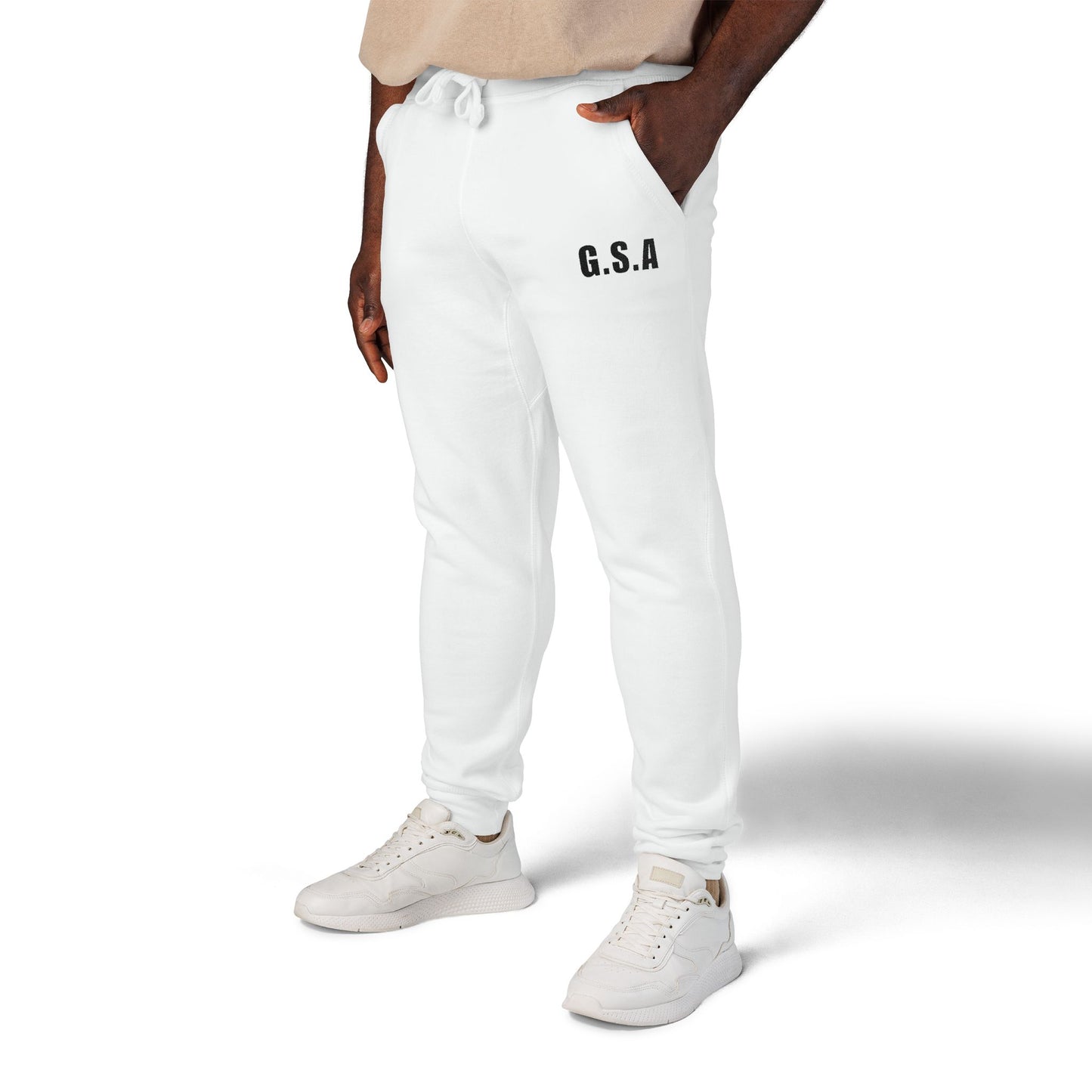GSA BY JR Embroidered Fleece Sweatpants