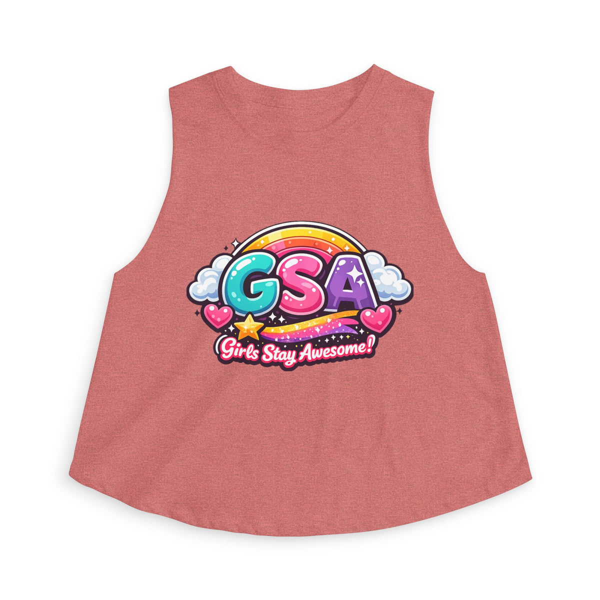 Girls Stay Awesome ' Crop Top