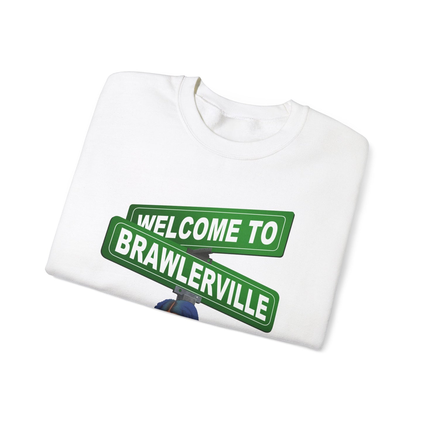 Britany Kay "WELCOME TO BRAWLERVILLE" Crewneck