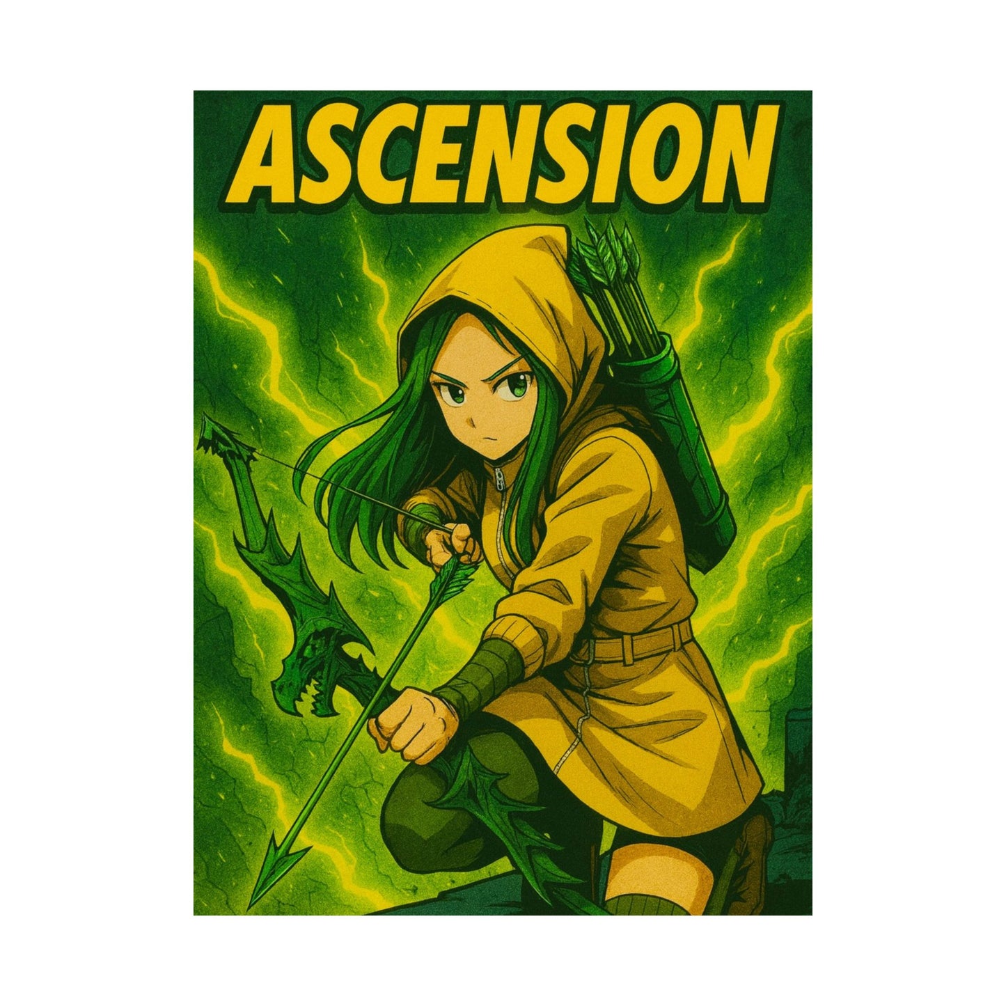 GSA BY JR ANIME POSTER " Ascension "