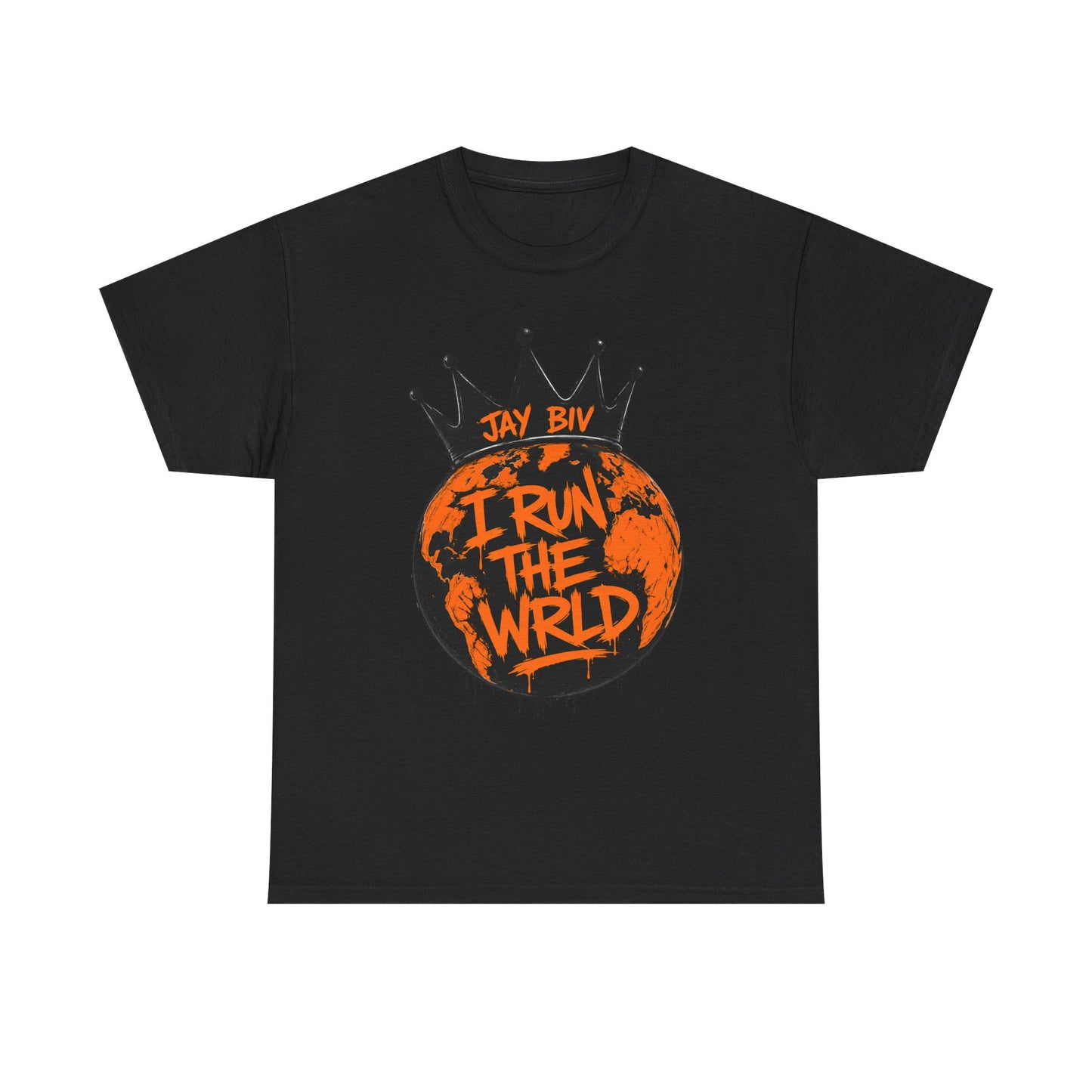 JAY BIV " I Run The World " Graphic Tee