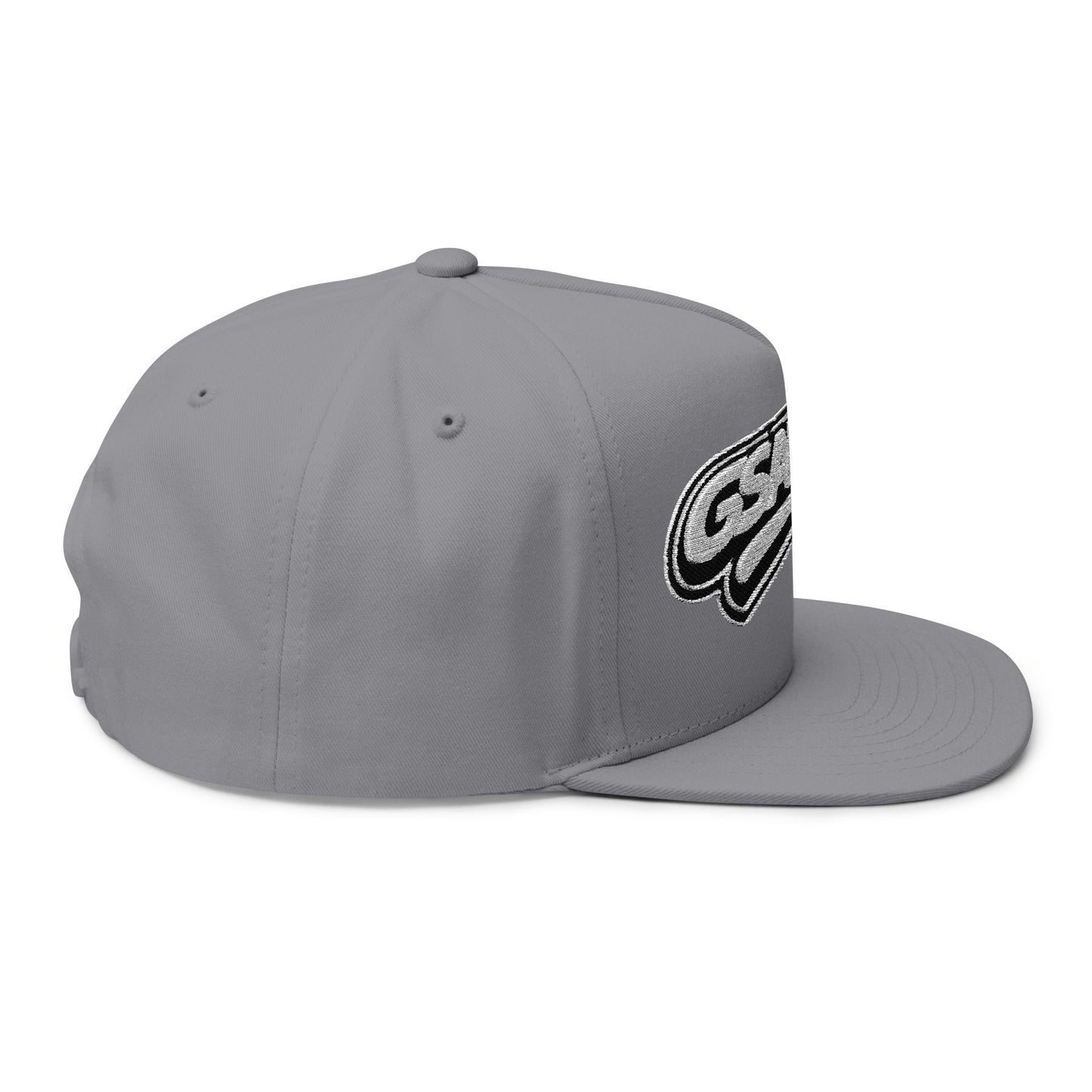 GSA BY JR Embroidered Flat Bill Cap — Retro Style