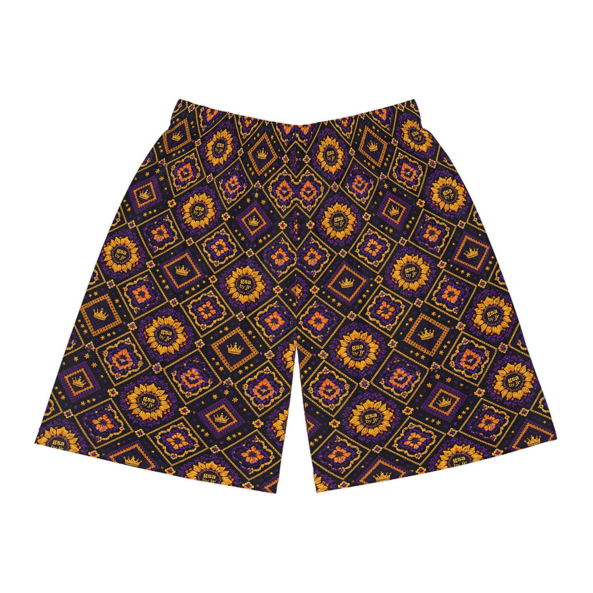 Regal Diamond Print Shorts