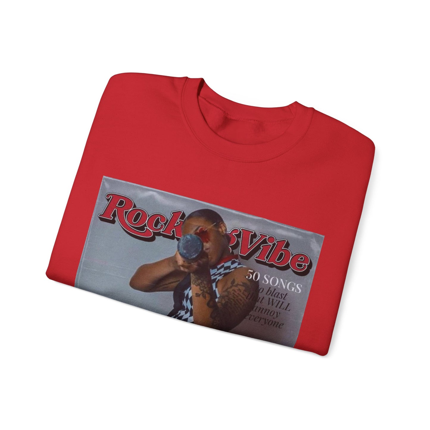 Red Magazine Sweatshirt