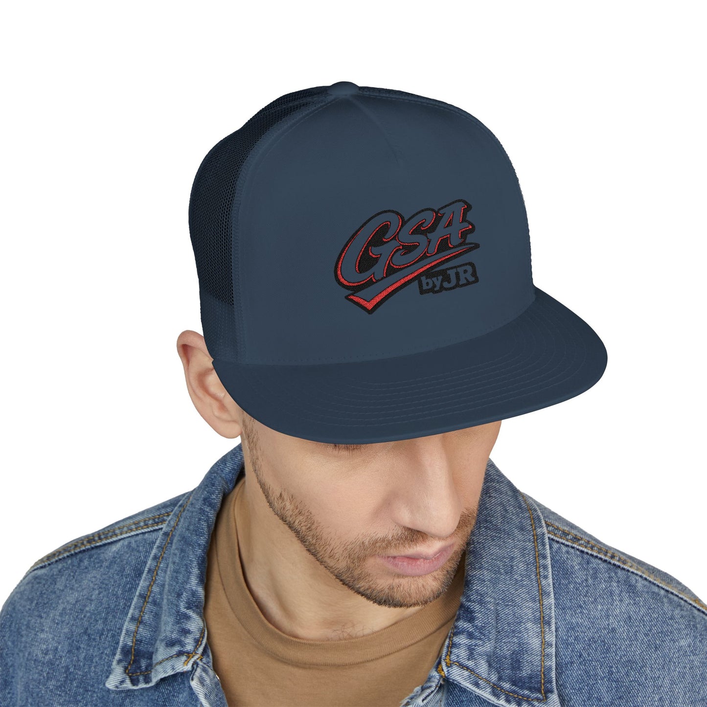 Embroidered Trucker Cap