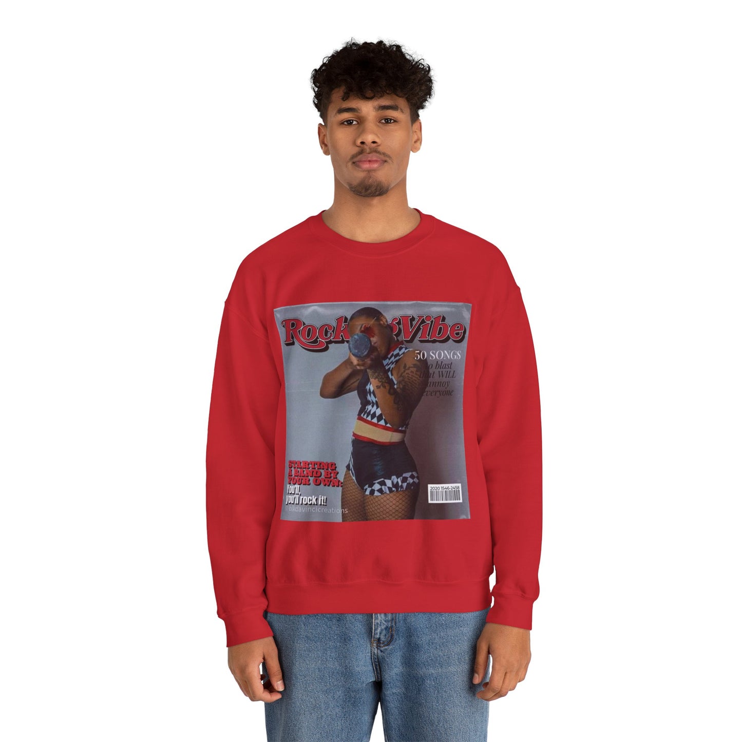 Red Magazine Sweatshirt
