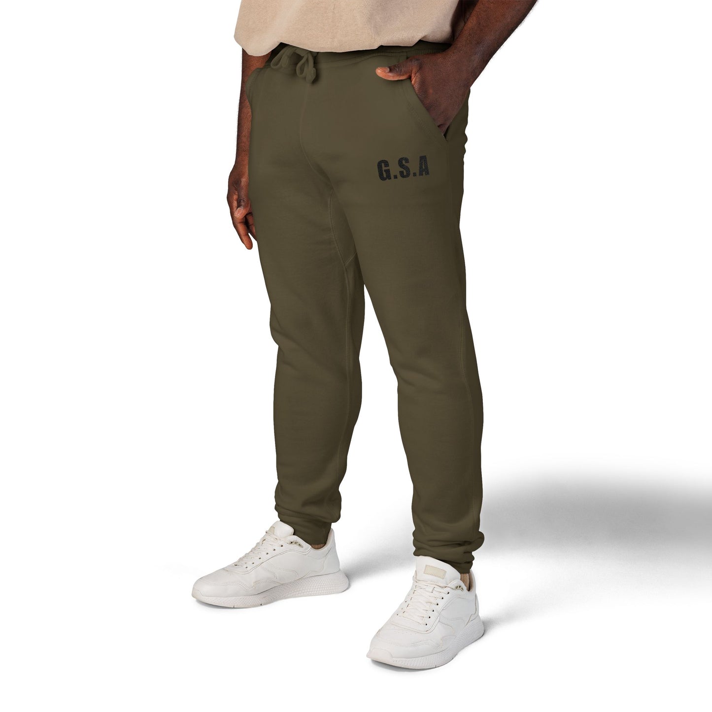 GSA BY JR Embroidered Fleece Sweatpants