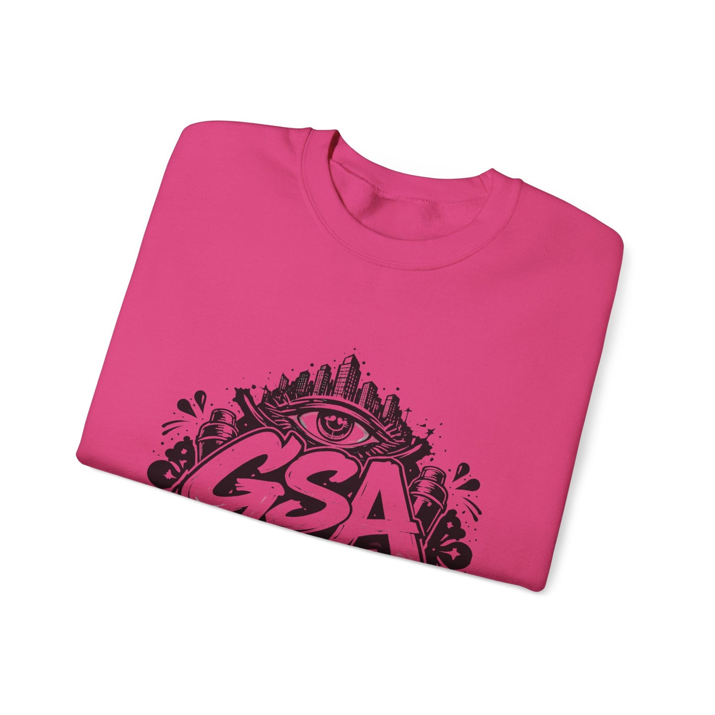 GSA BY JR Graffiti Eye Streetwear Crewneck