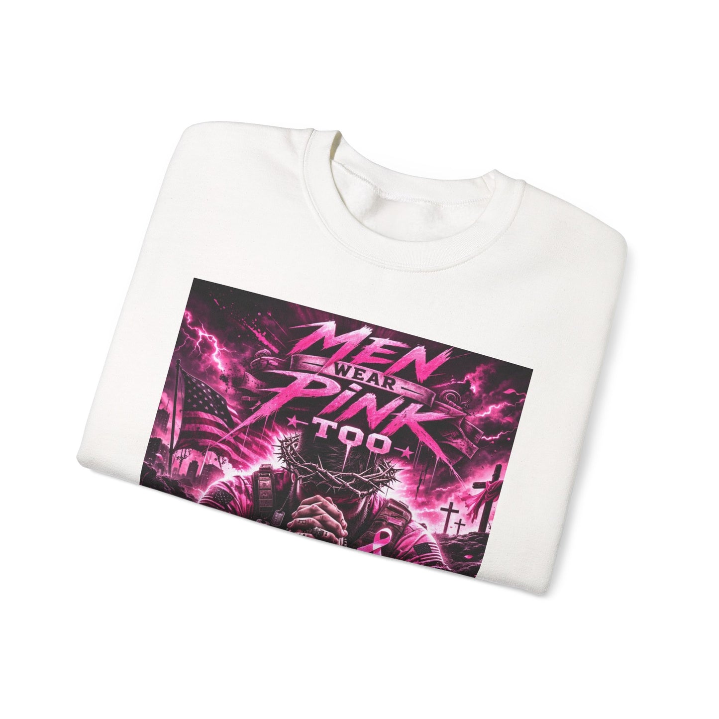 GSA BY JR ' Men Wear Pink Too Sweatshirt