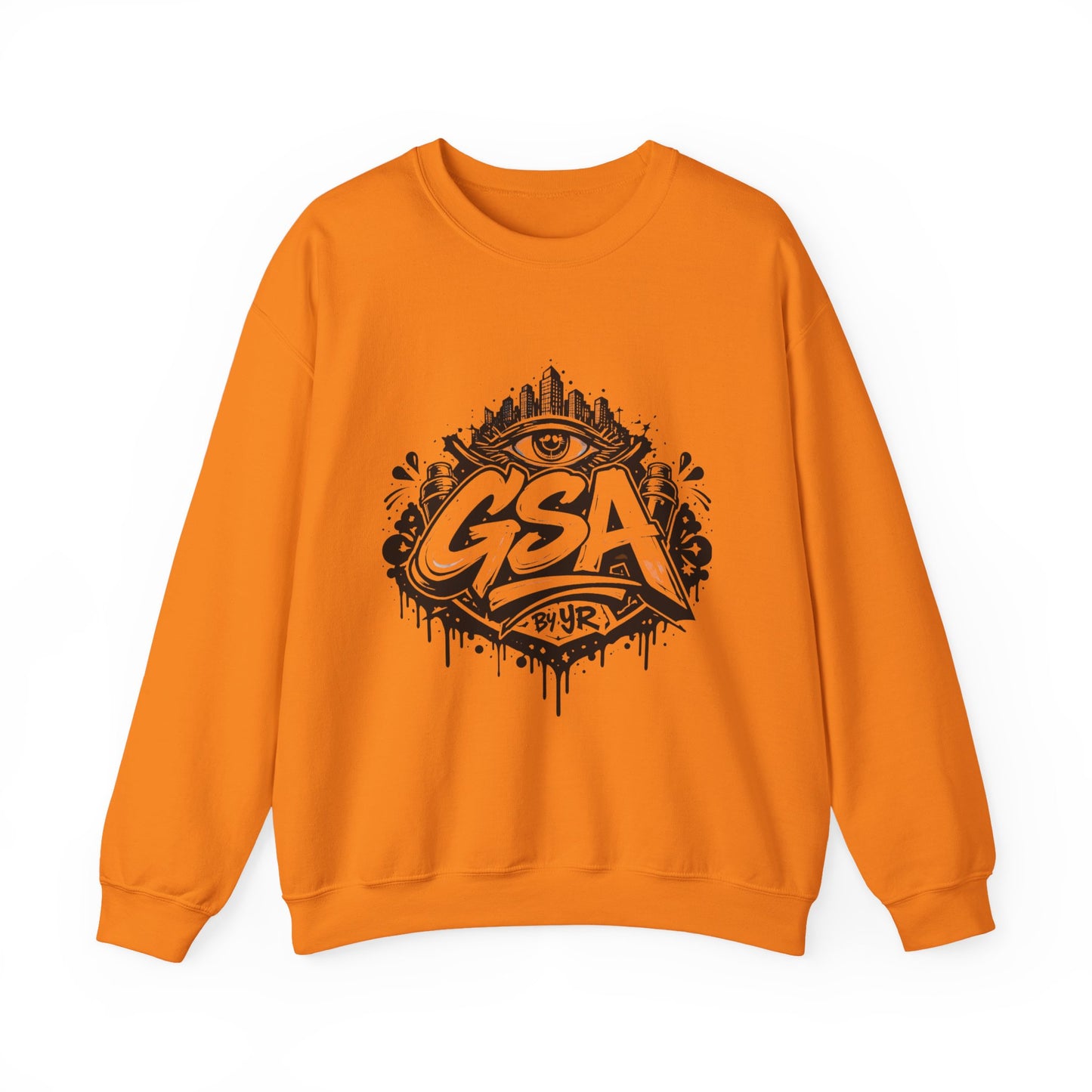 GSA BY JR Graffiti Eye Streetwear Crewneck