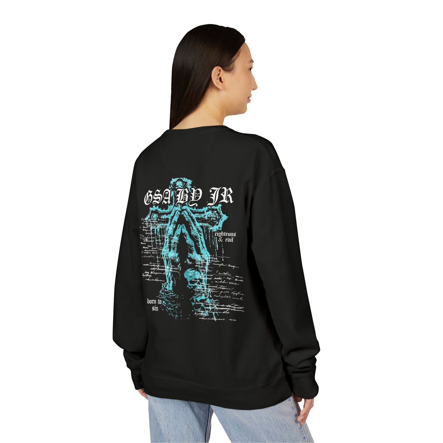 Pain In My Eyes ' Graphic Sweatshirt