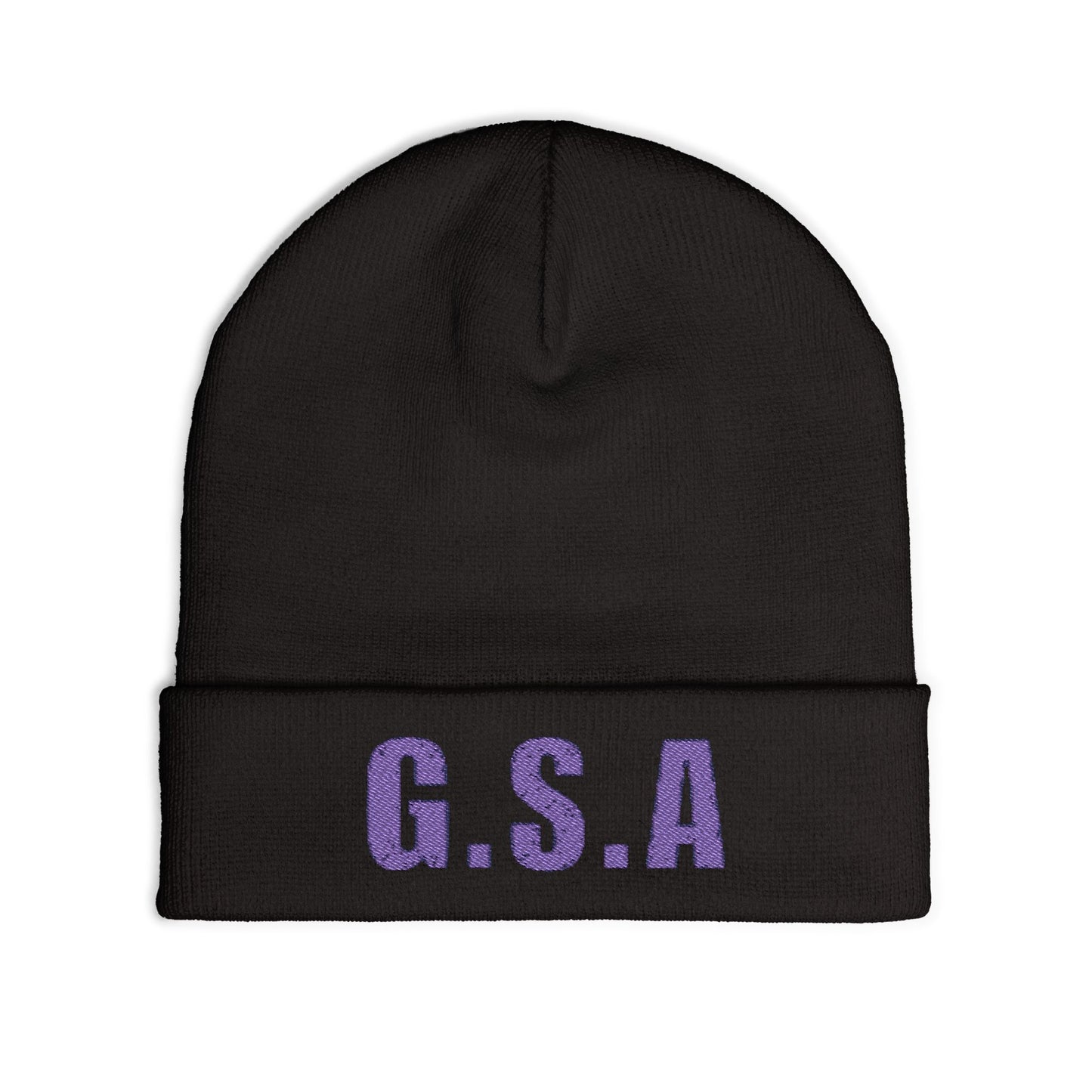 GSA BY JR ' Throwback Beanies ( Purple GSA )