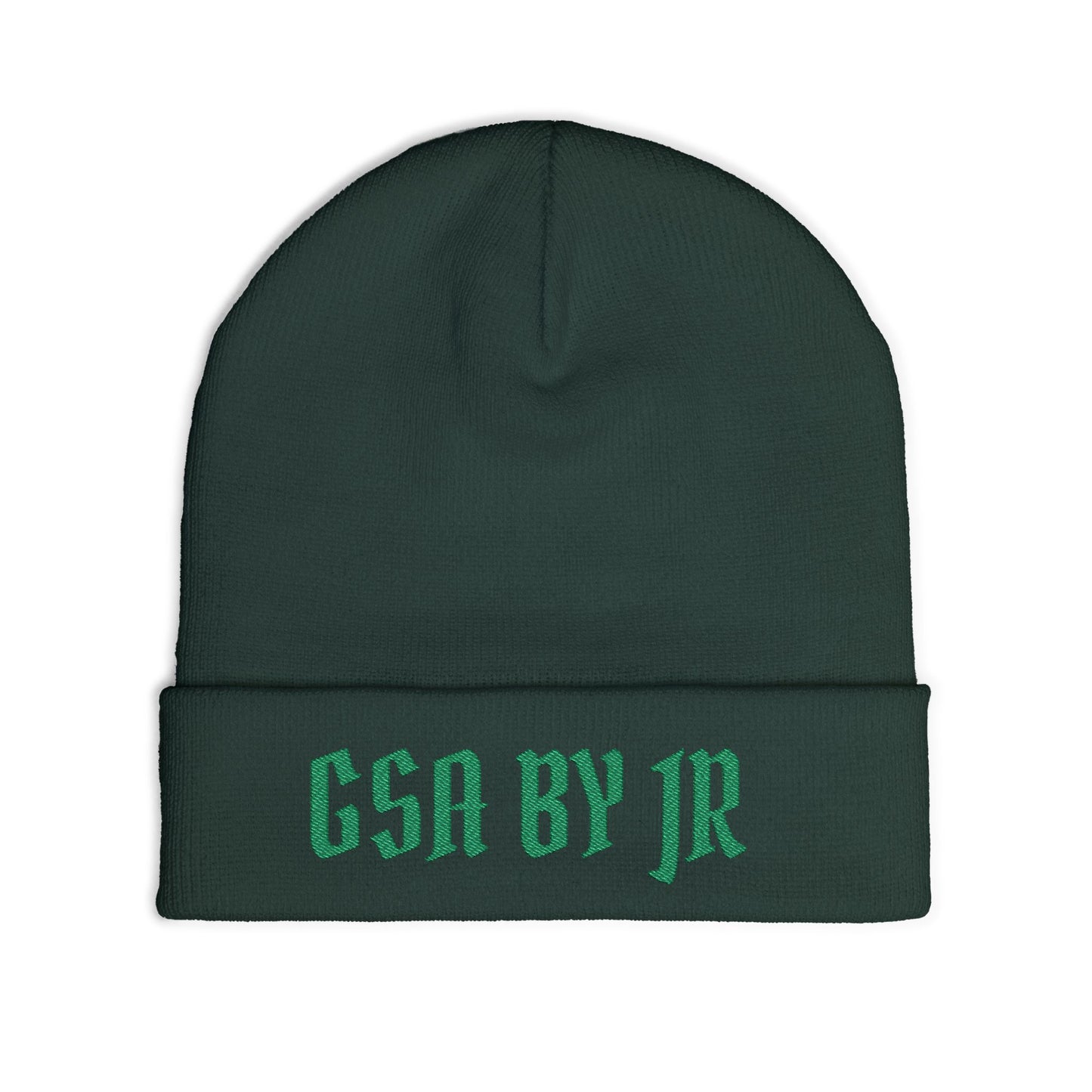 Knit Beanie - Green GSA