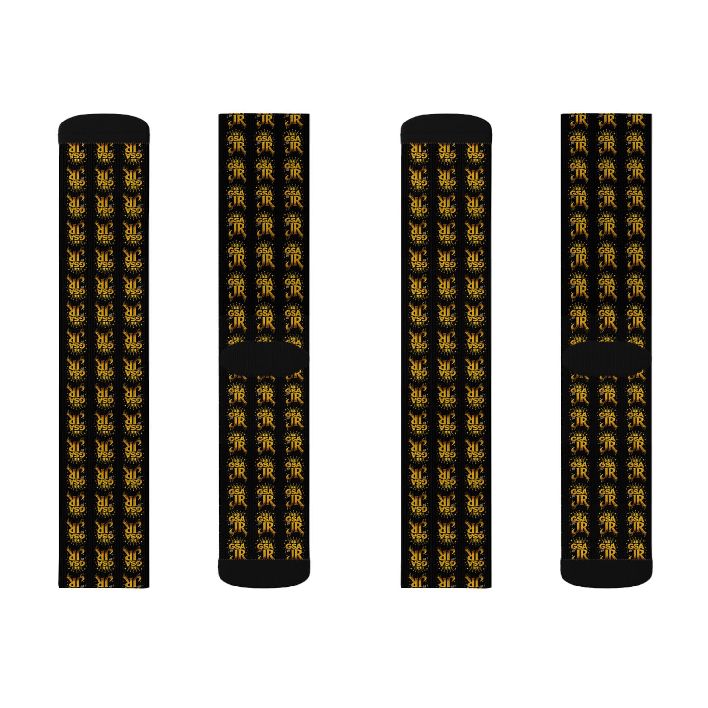 Gold Crew Socks