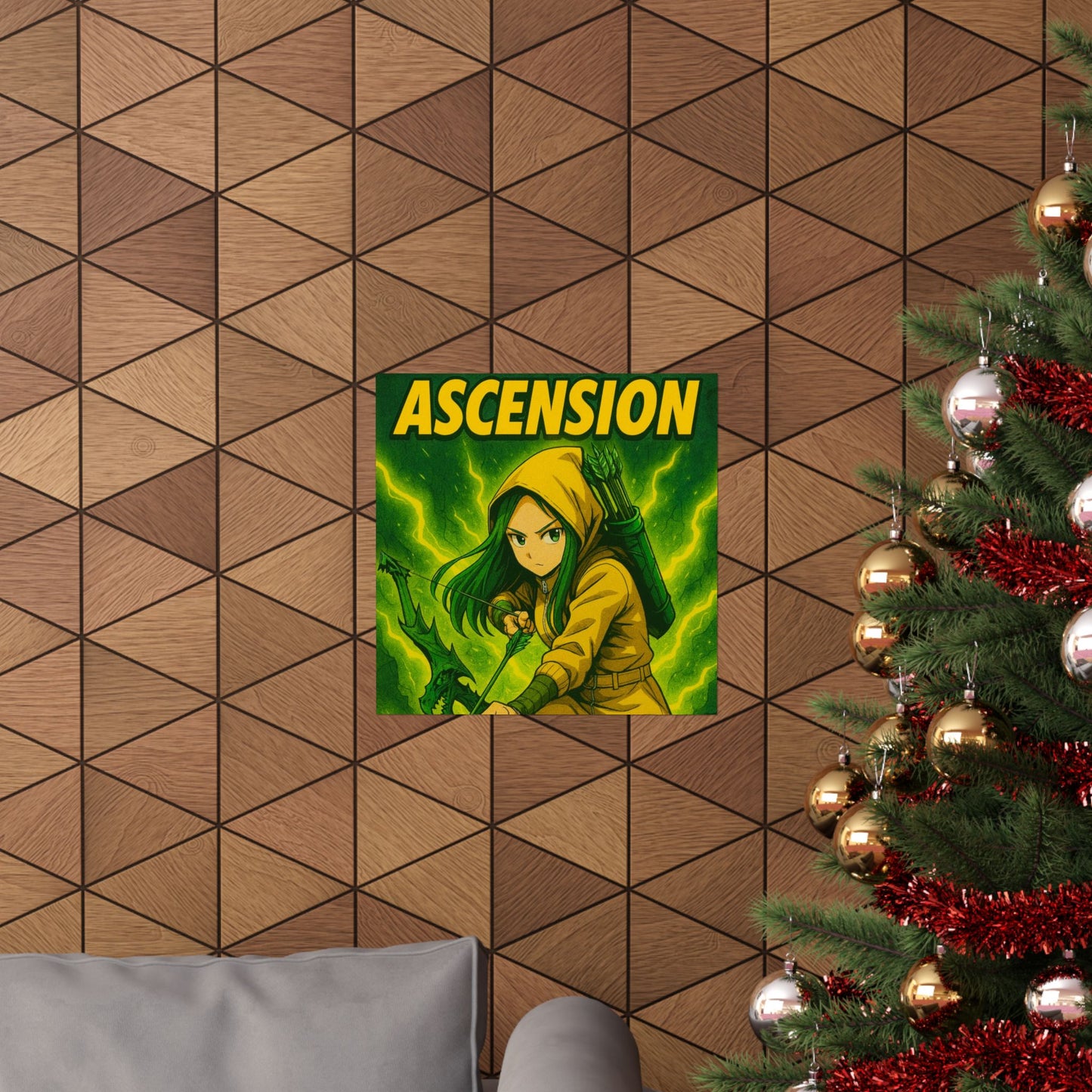 GSA BY JR ANIME POSTER " Ascension "