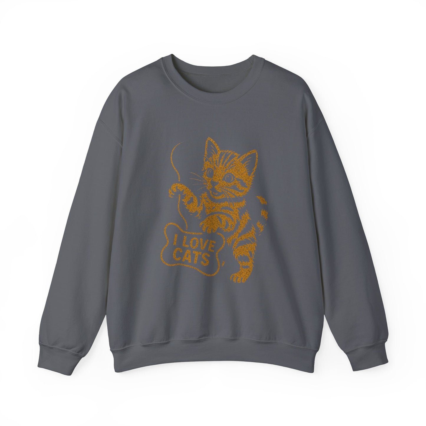 GSA BY JR ' I Love Cats Sweatshirt