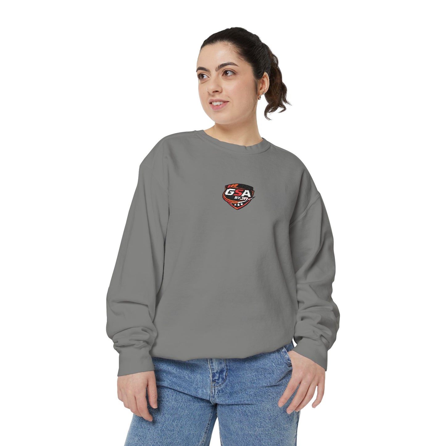 Unisex Sweat Shirt — Embroidered