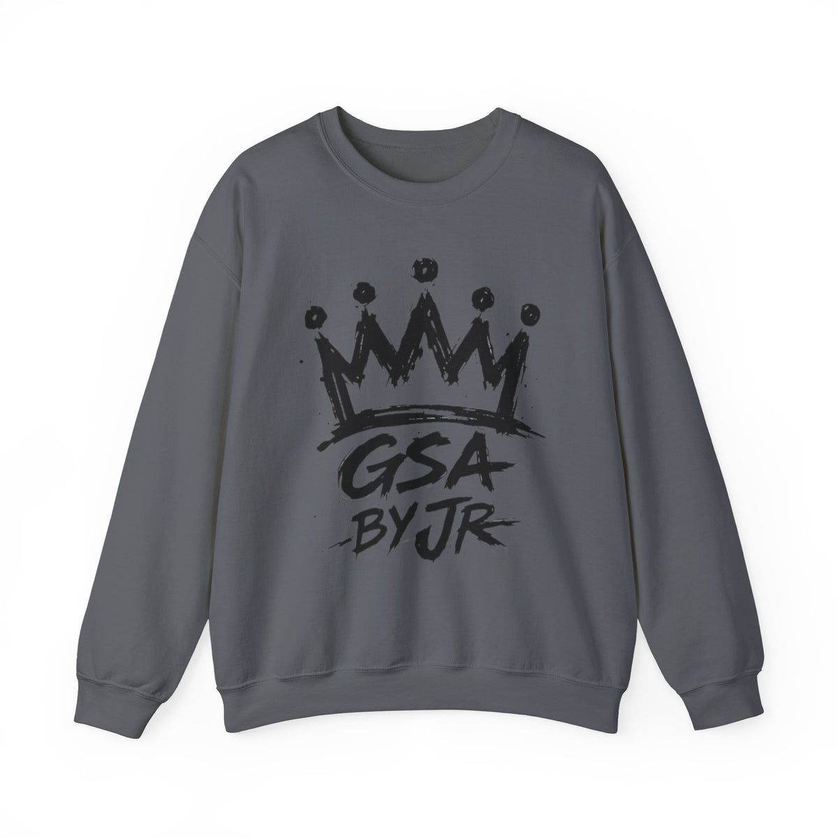 Black Crown' Crewneck Sweatshirt