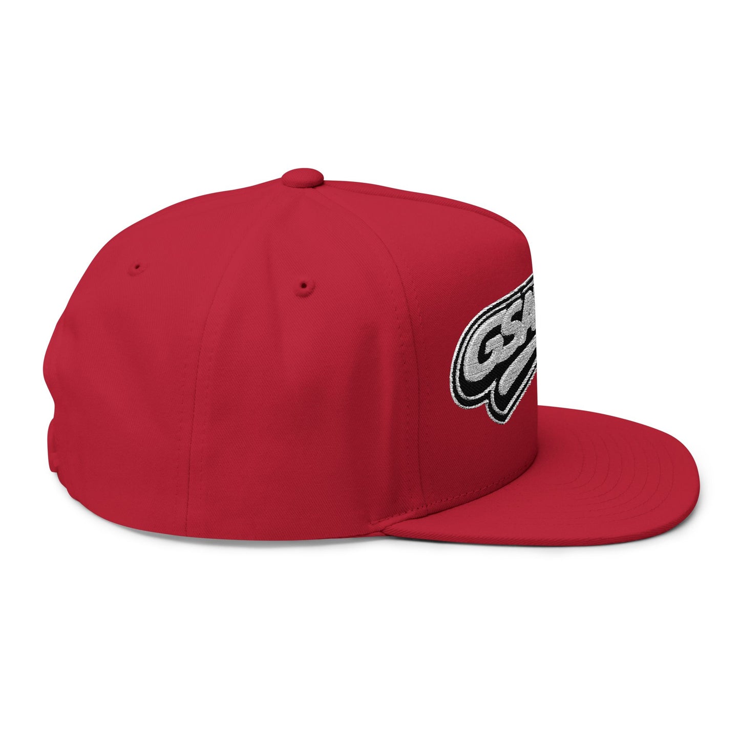 Retro Style Flat Bill Cap