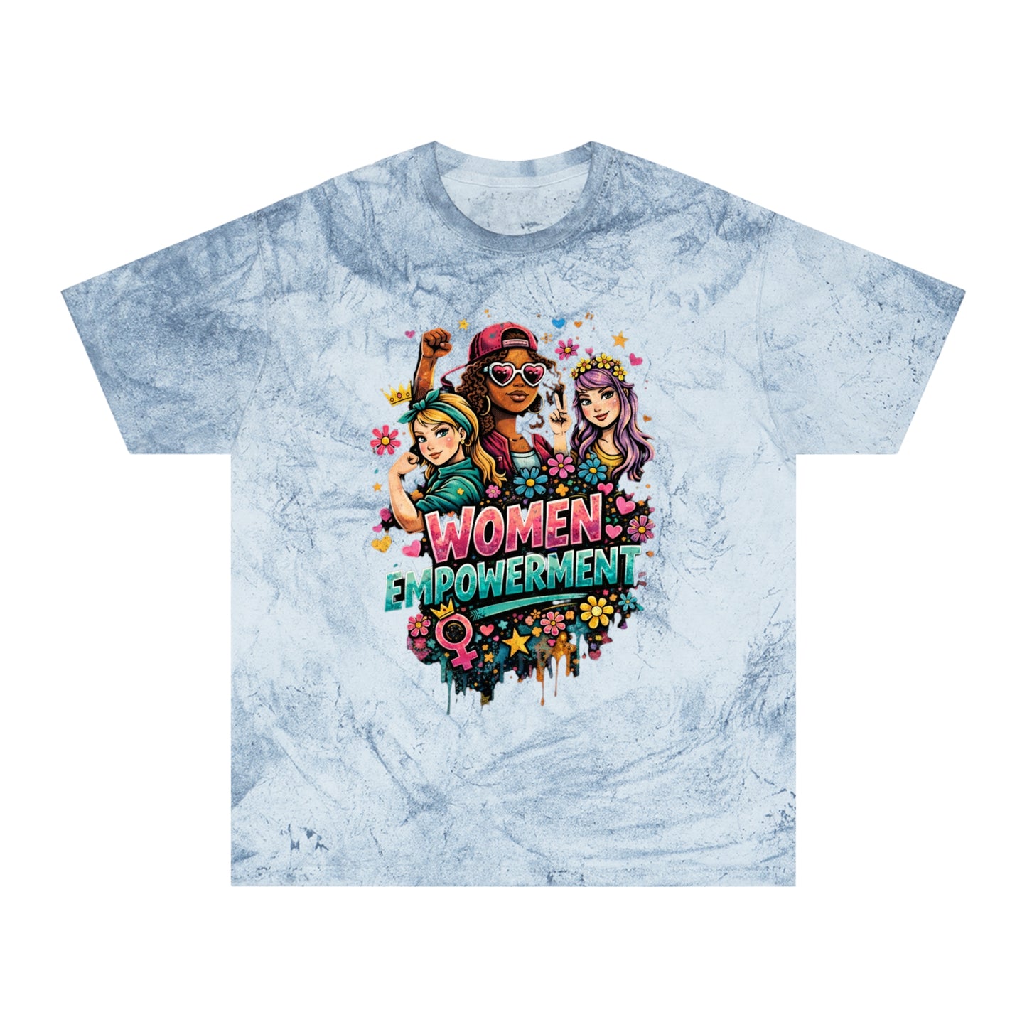 Women Empowerment ' Vintage Tie-Dye Tee