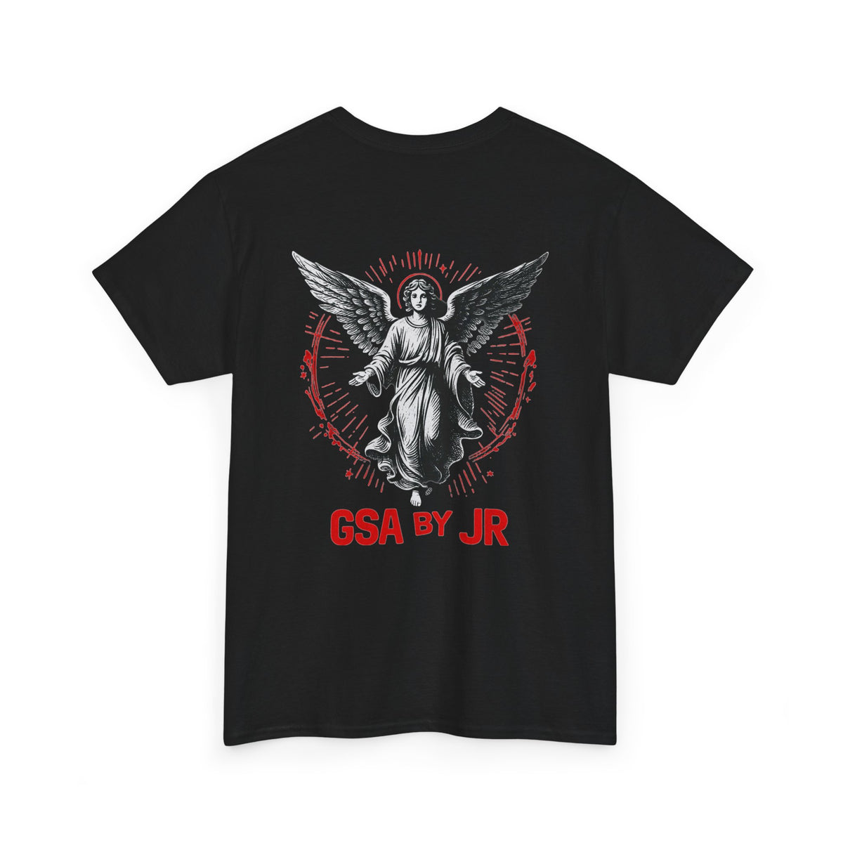 Holy Trinity Tee - Red & Black