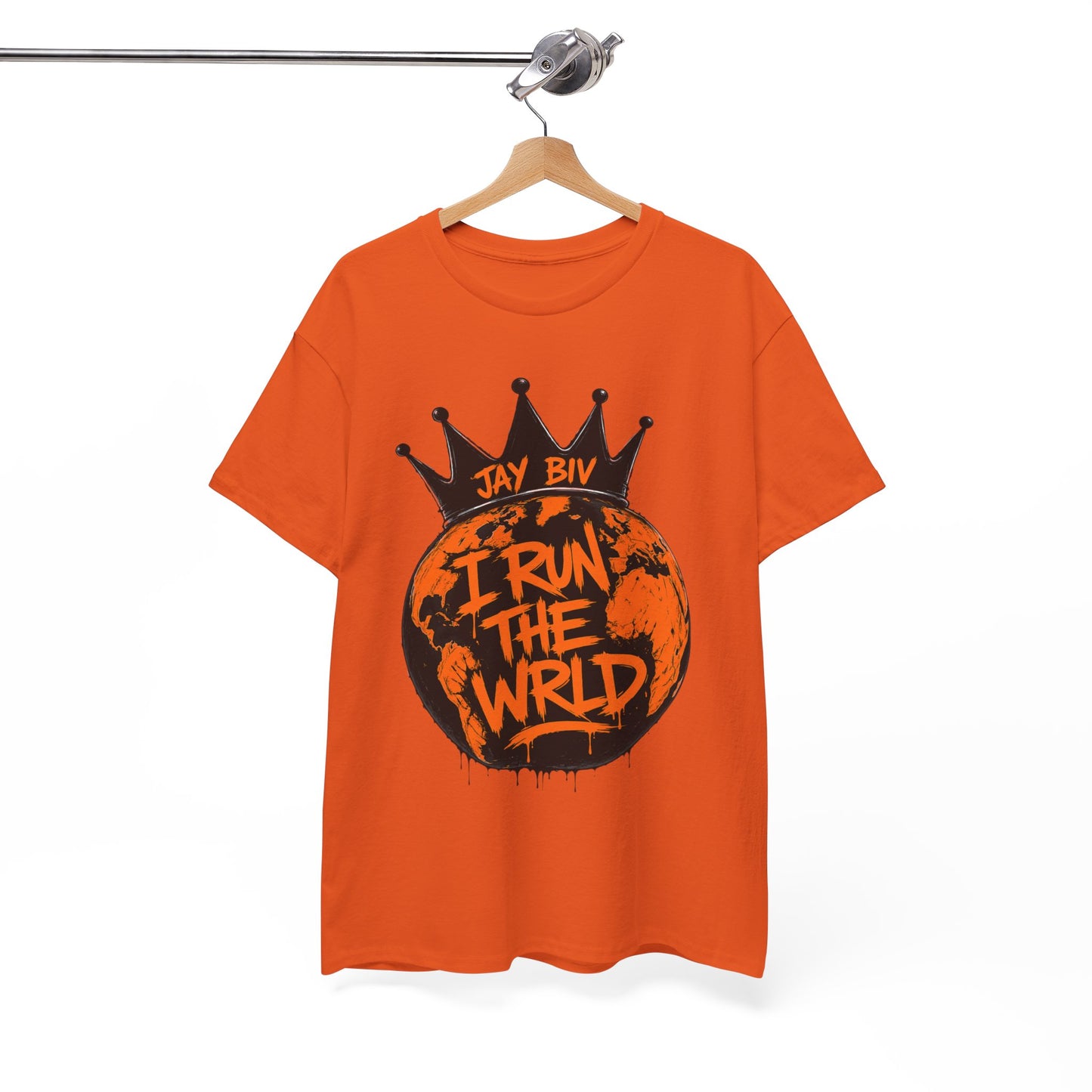 JAY BIV " I Run The World " Graphic Tee