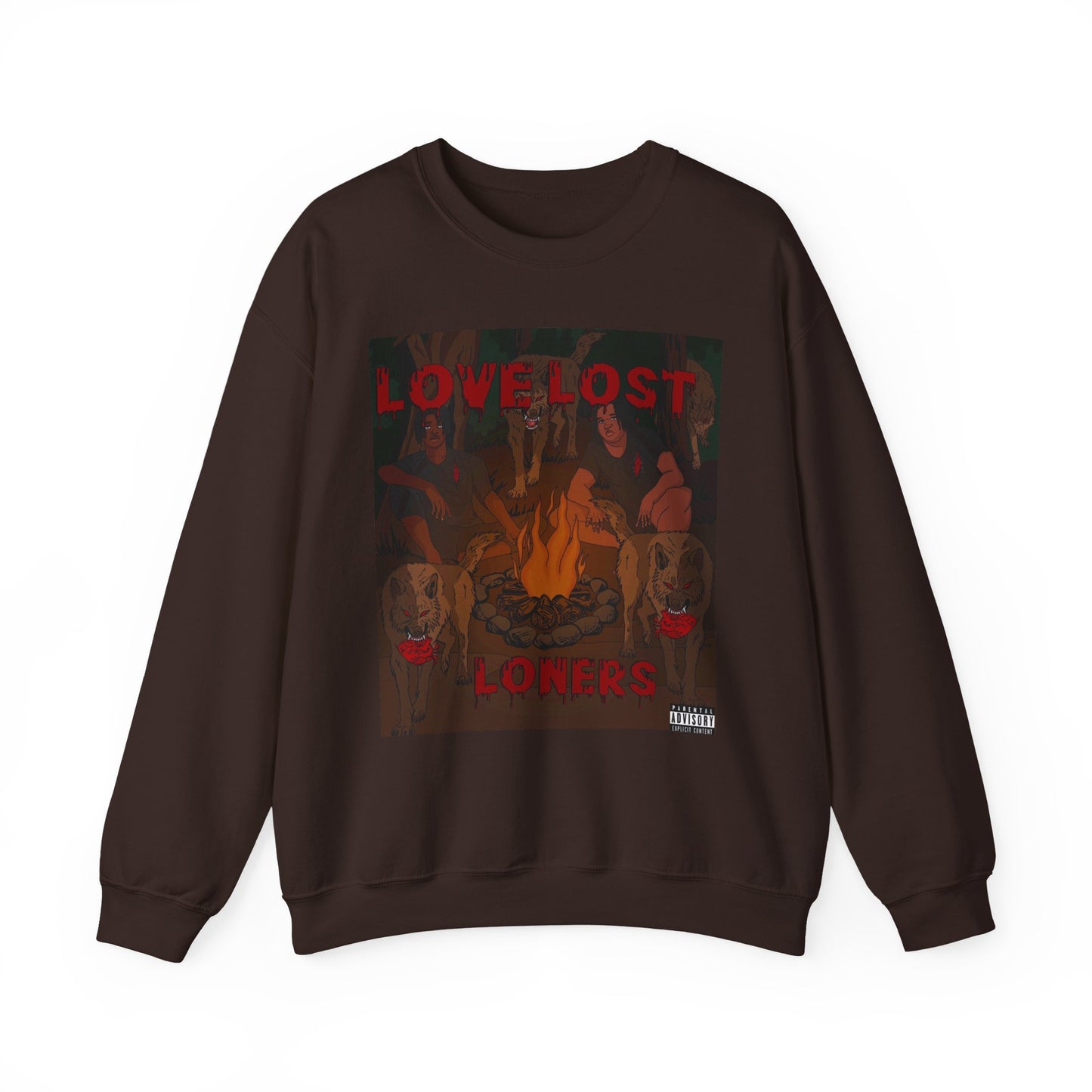JR LINDSEY ' LOVE LOST LONERS SWEATSHIRT