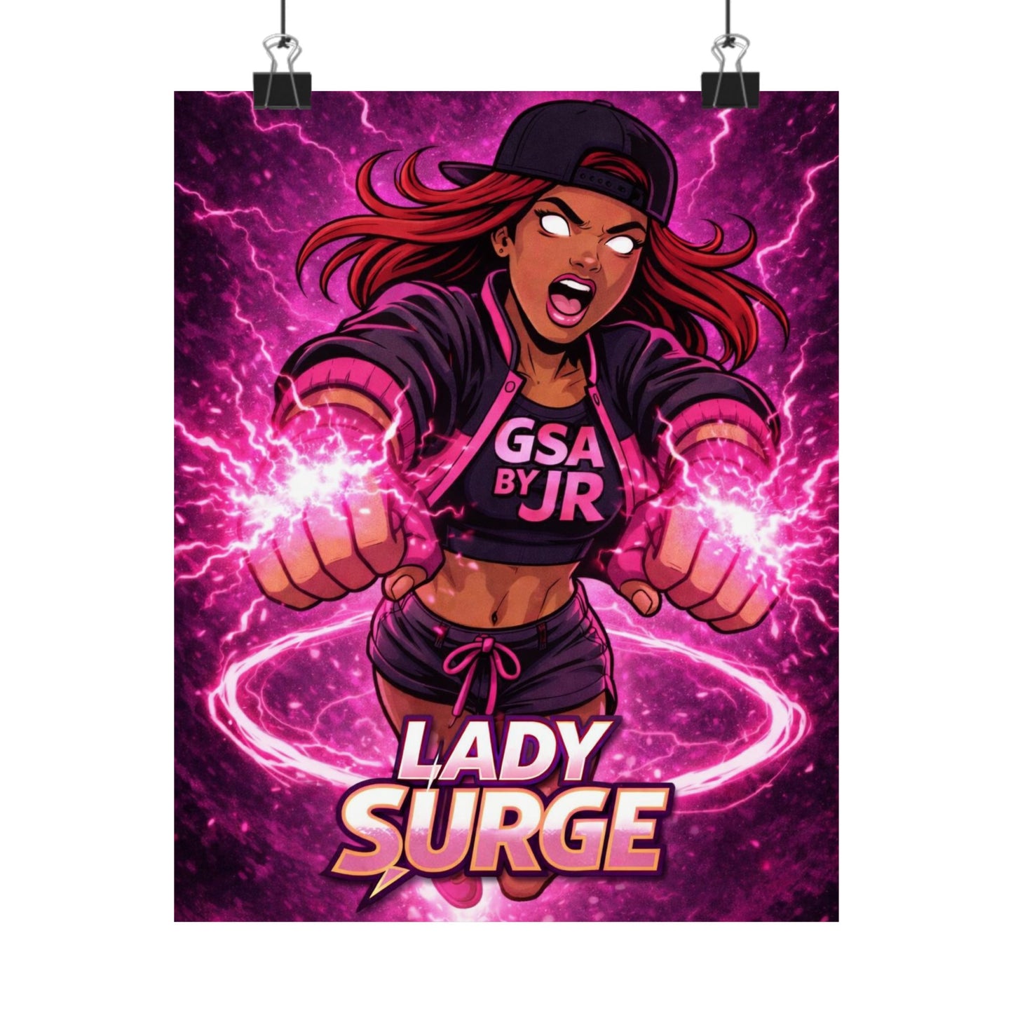 Lady Surge Poster