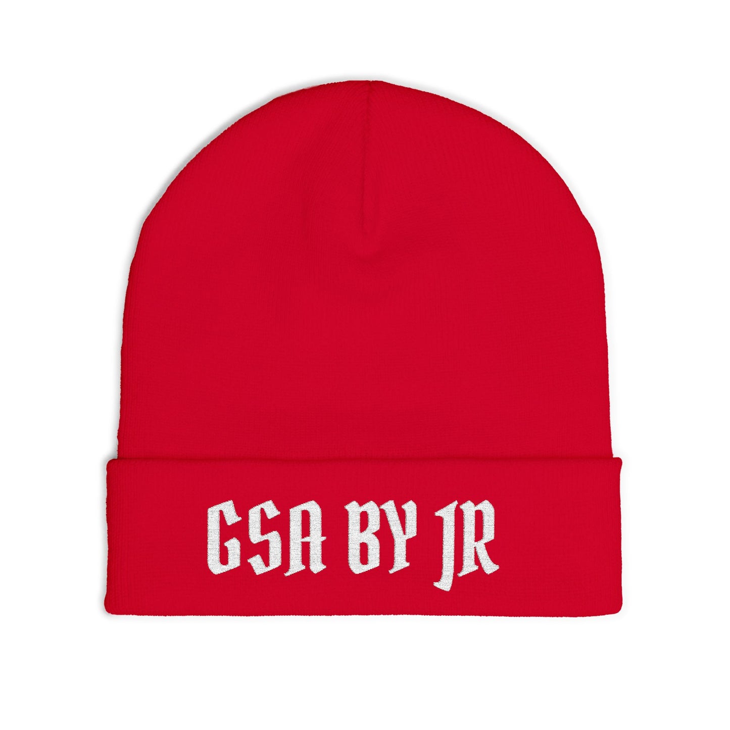 Knit Beanie - White GSA