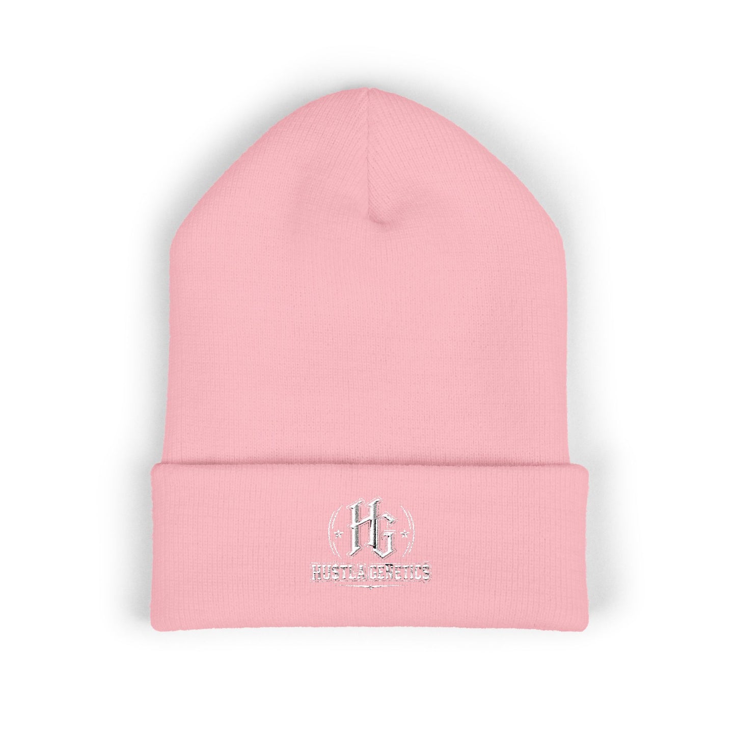Hustla Genetics Embroidered Cuffed Beanie