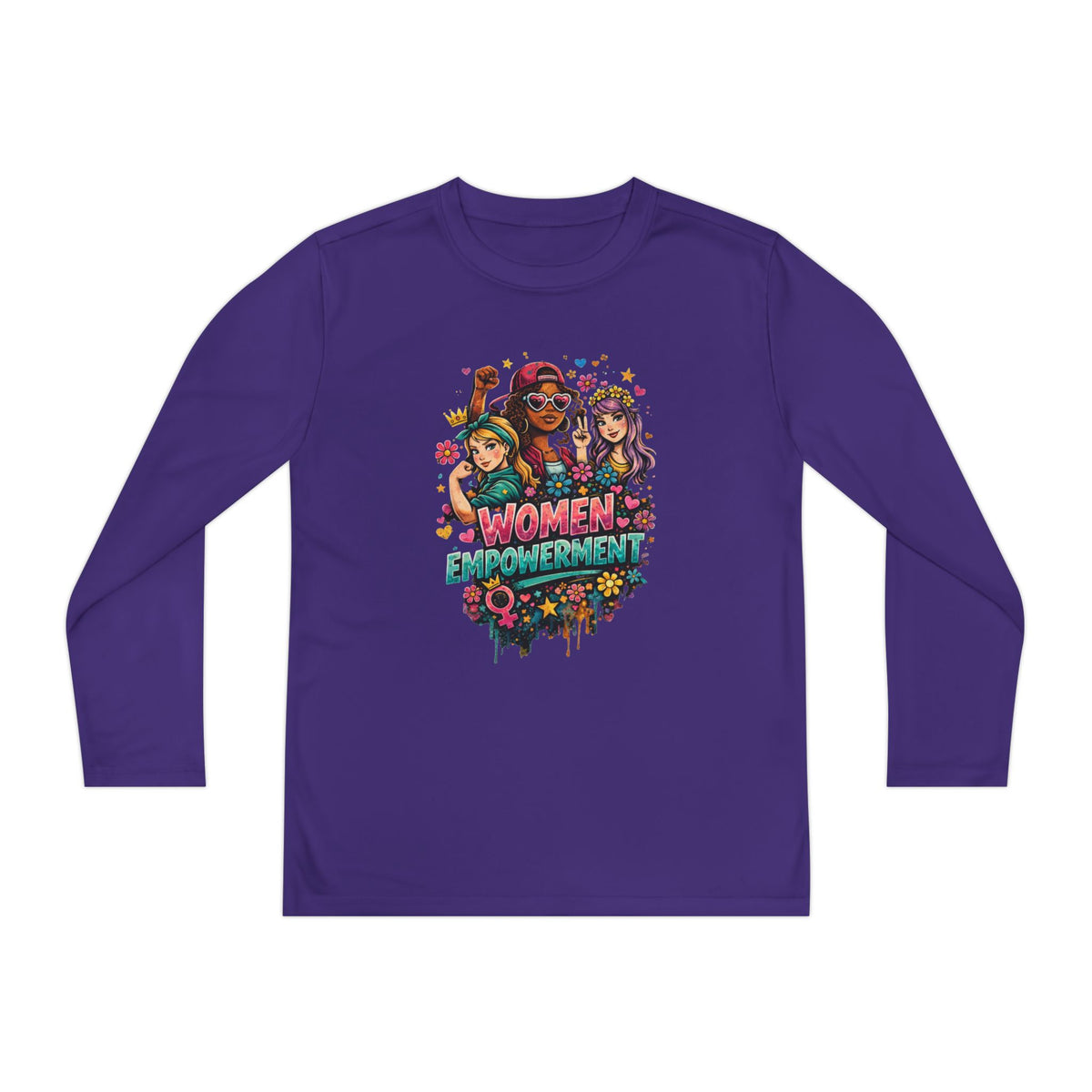 Women Empowerment ' Youth Long Sleeve Tee