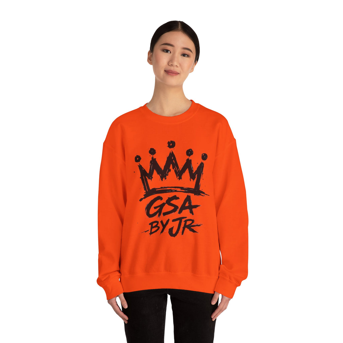Black Crown' Crewneck Sweatshirt