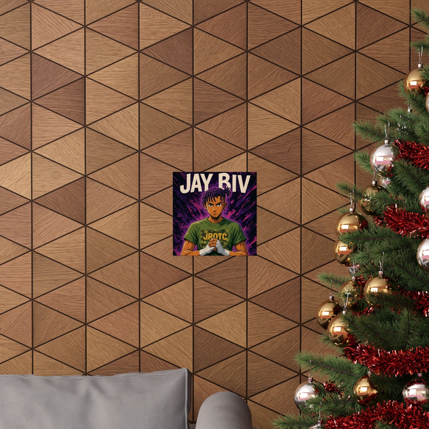 THE JROTC ANIME POSTER: JAY BIV