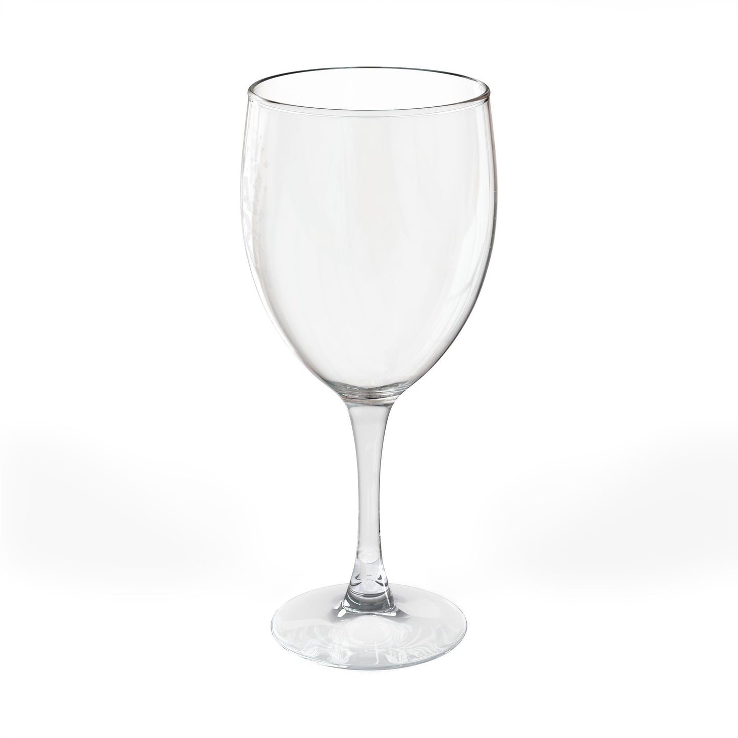 Engraved 10.5 oz Wine Glass