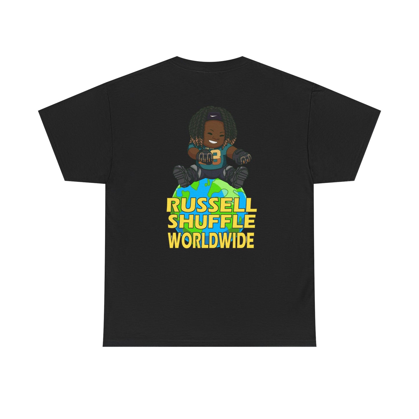 JR LINDSEY ' RUSSELL SHUFFLE WORLDWIDE TEE
