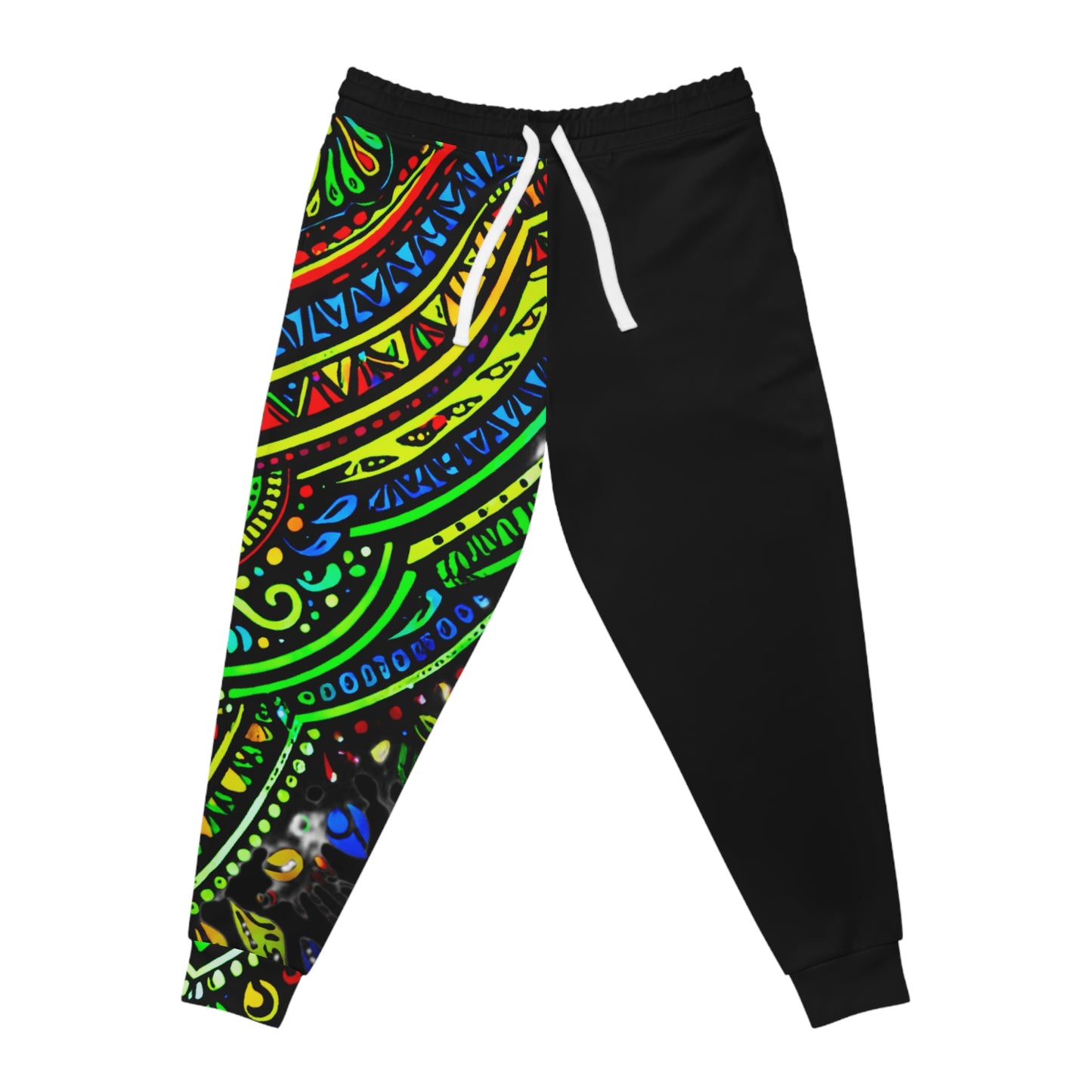 GSA BY JR Tribal Neon Mandala Joggers