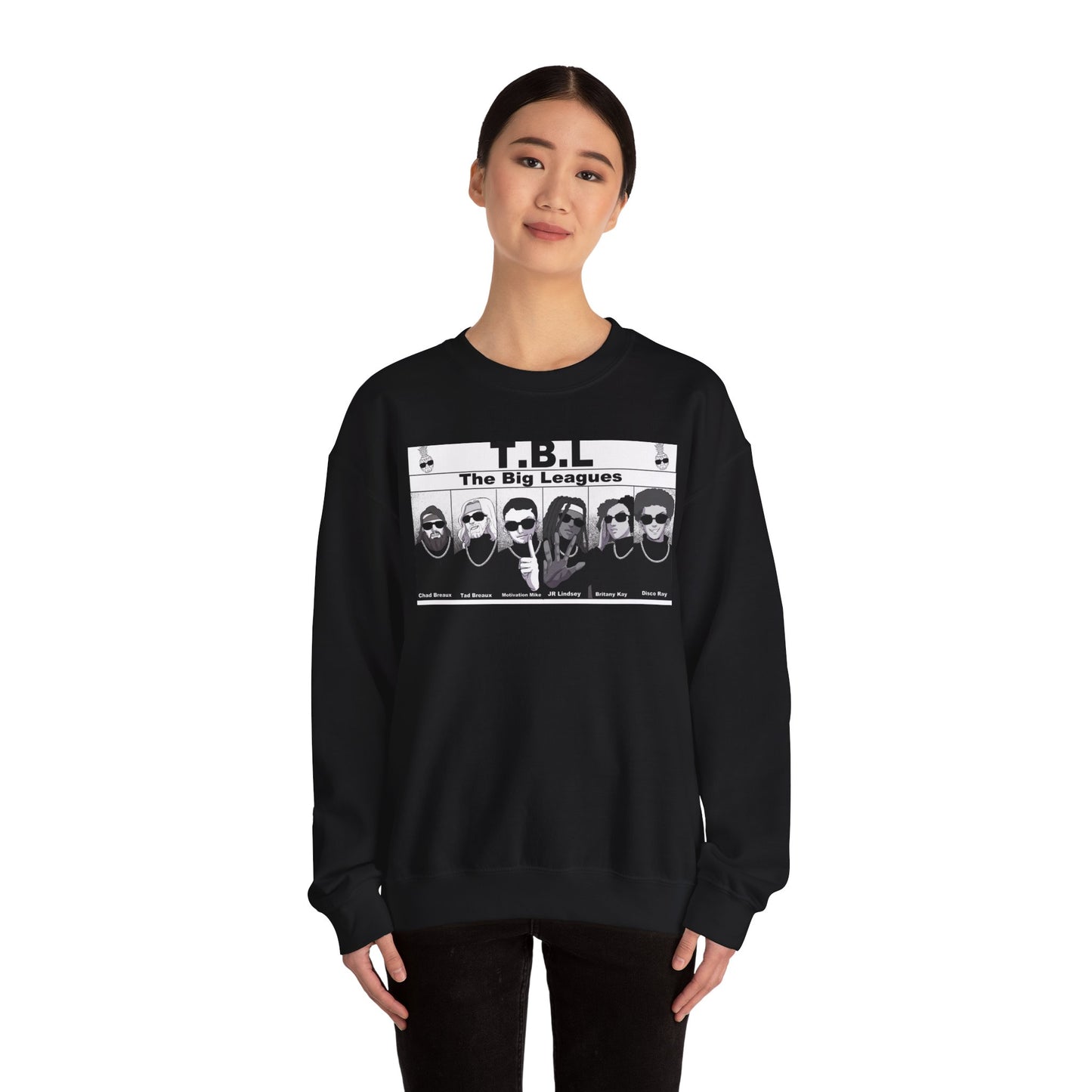 JR LINDSEY ' BIG LEAGUES MUGSHOT SWEATSHIRT