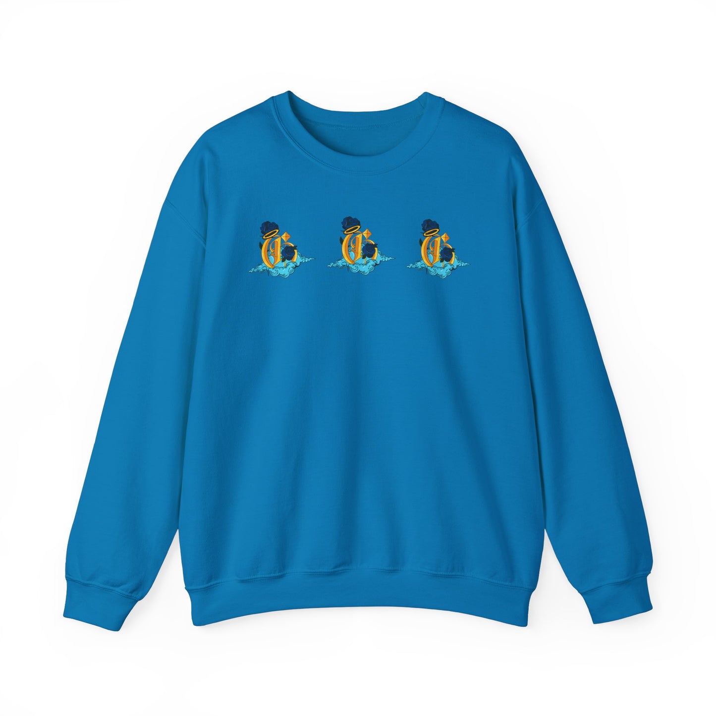 Godly Sweatshirt ( Blue/ Yellow )