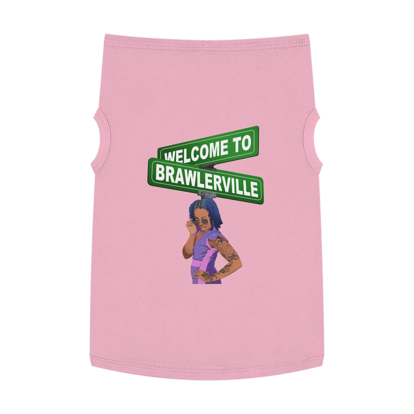 Brawlerville Pet Tank Tops
