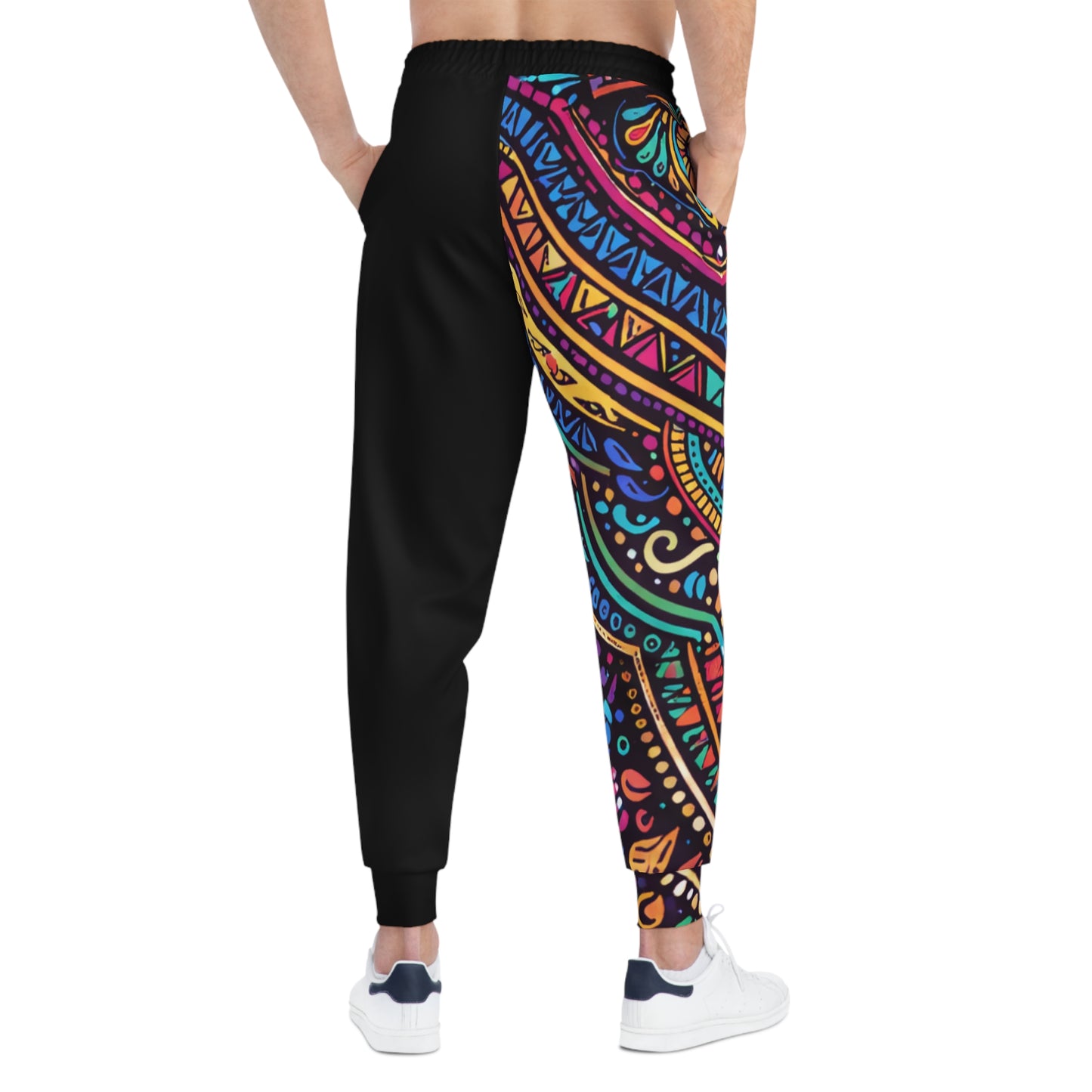 GSA BY JR Colorful Tribal Pattern Joggers