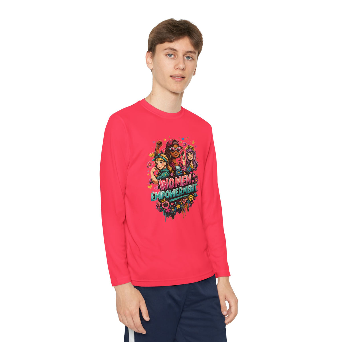 Women Empowerment ' Youth Long Sleeve Tee