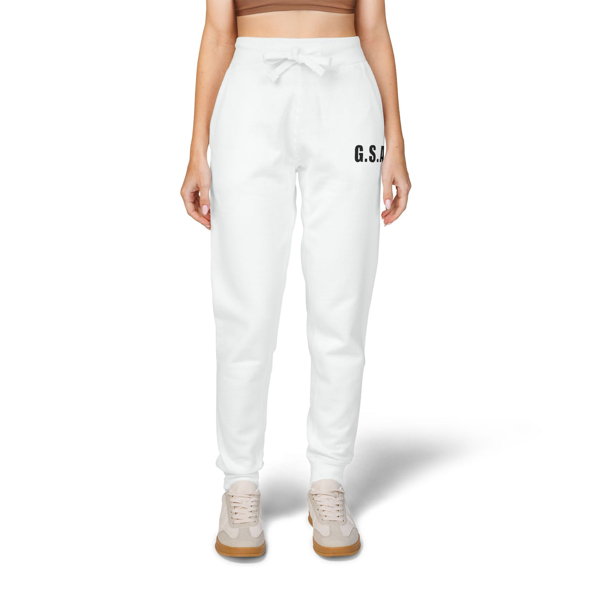 Embroidered Fleece Sweatpants