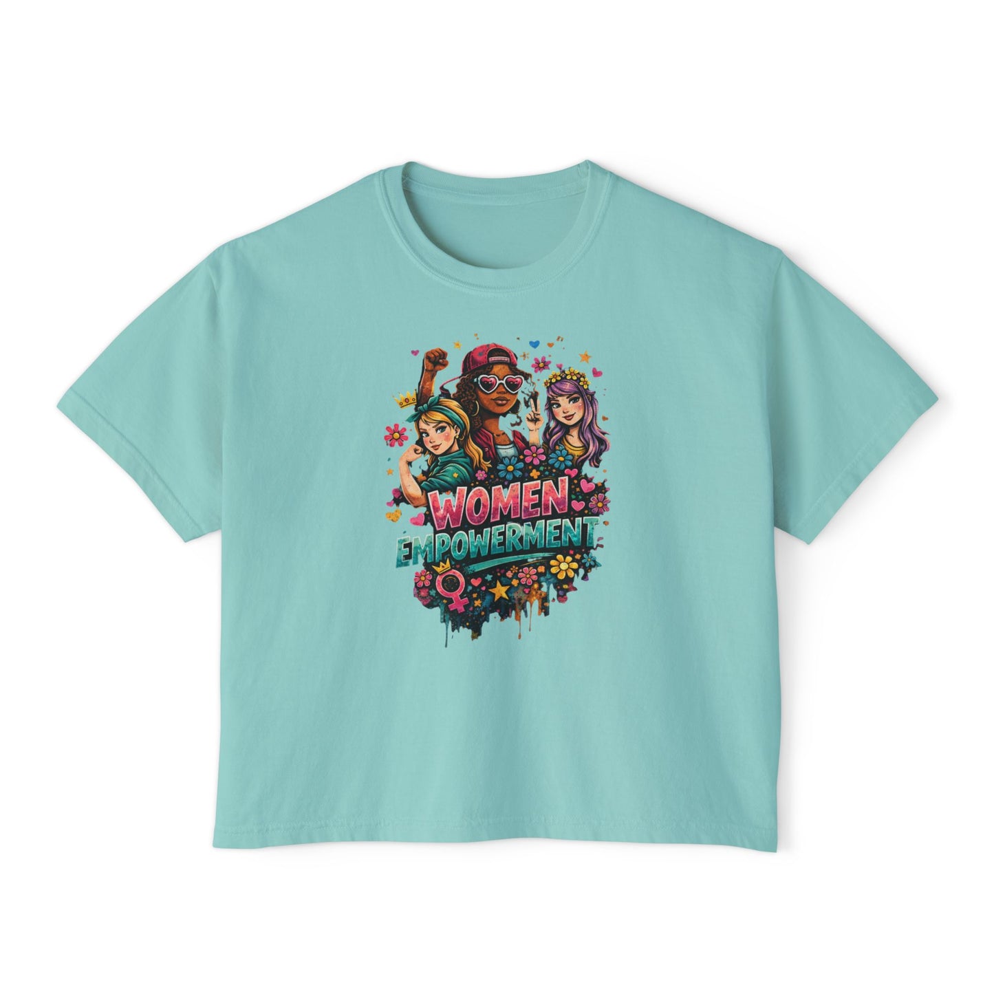 GSA BY JR Women Empowerment Boxy Tee