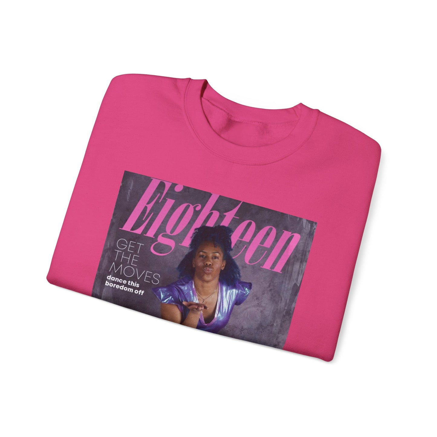 Pink Magazine Sweatshirt