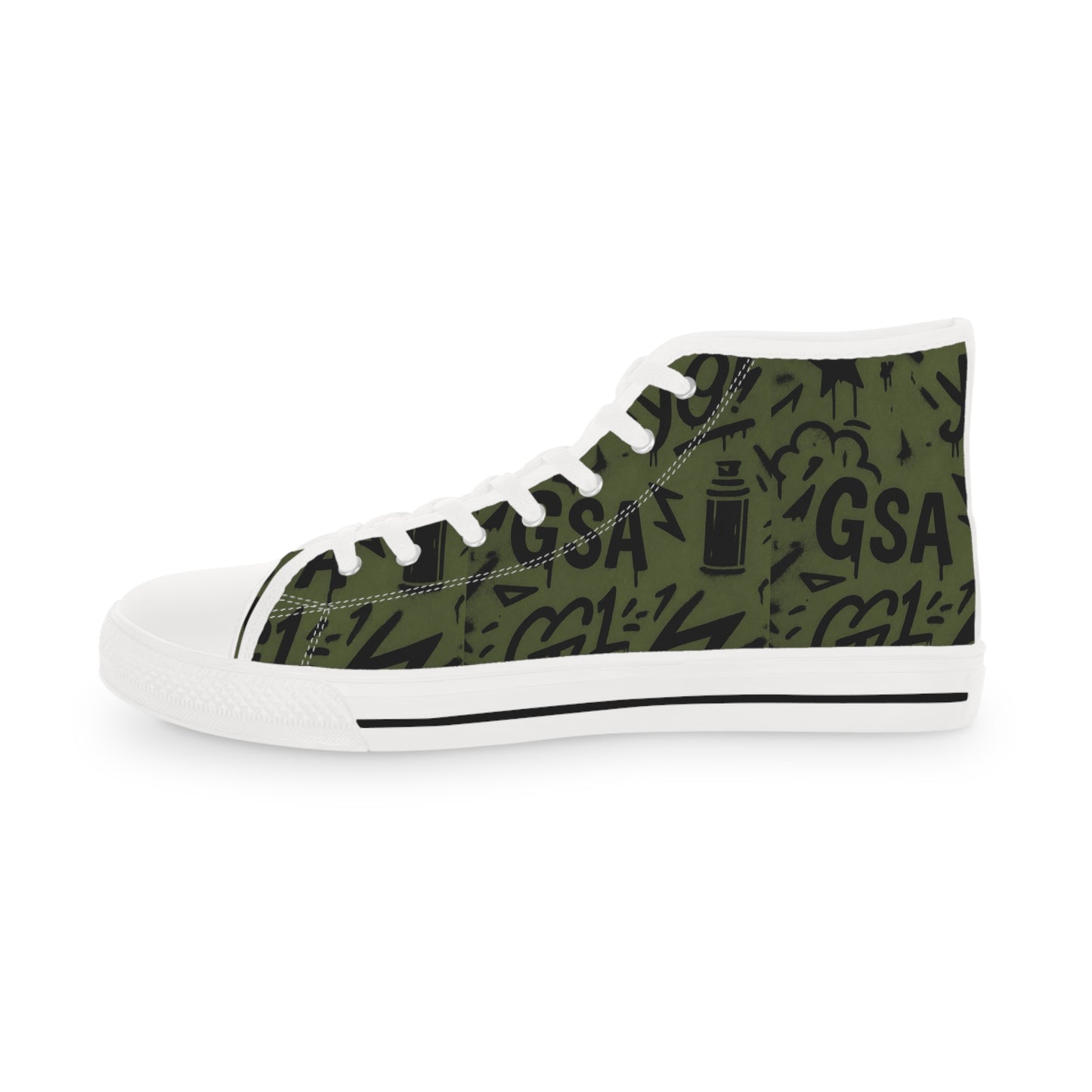 GSA G1 High Top Sneakers- Army Green
